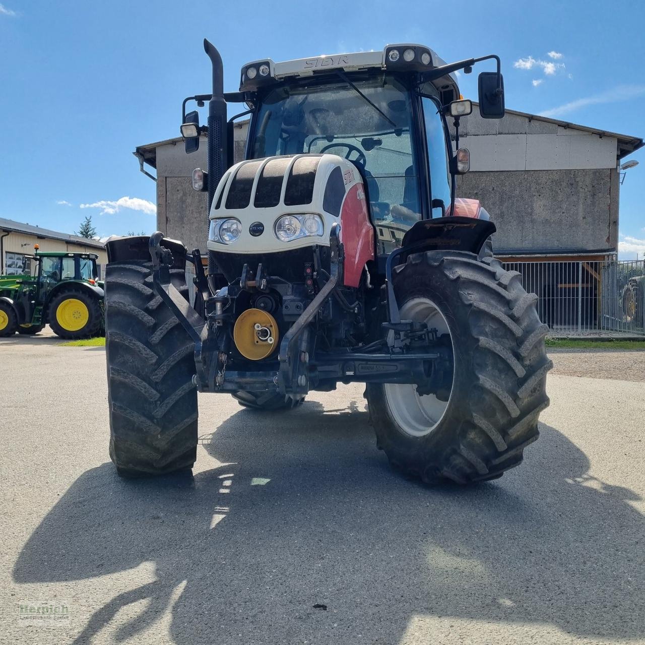 Kommunaltraktor tip Steyr 4110 Profi, Gebrauchtmaschine in Drebach (Poză 3)