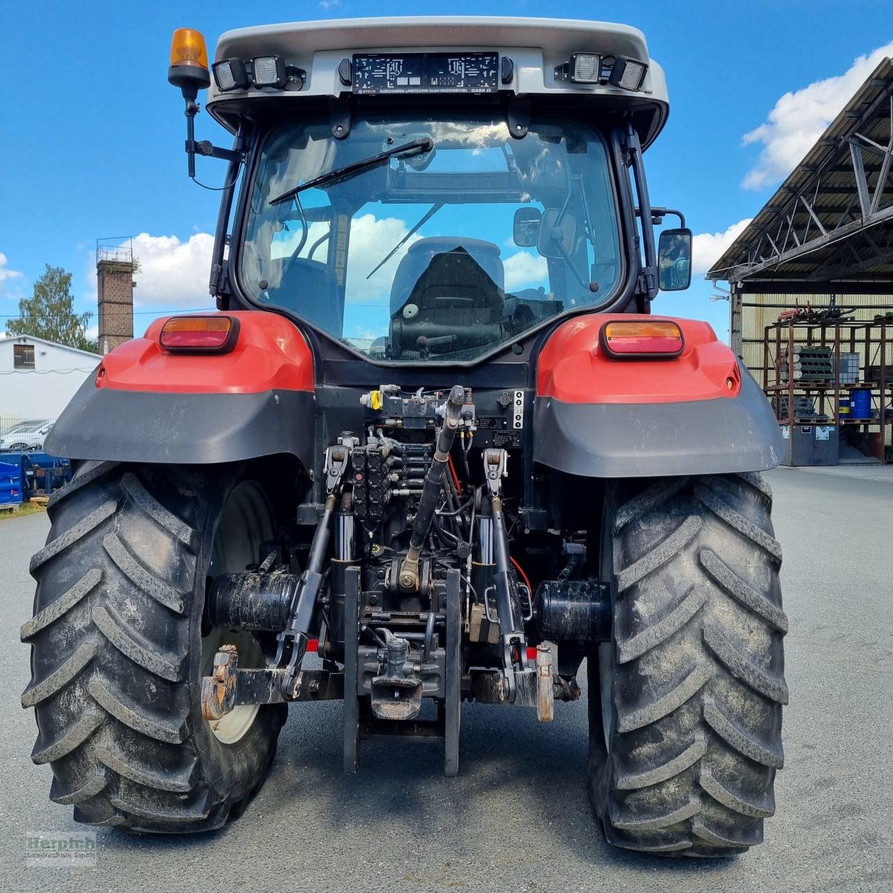 Kommunaltraktor typu Steyr 4110 Profi, Gebrauchtmaschine w Drebach (Zdjęcie 4)