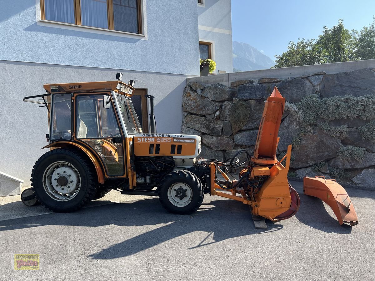 Kommunaltraktor του τύπου Steyr 8055 AS, Gebrauchtmaschine σε Kötschach (Φωτογραφία 2)