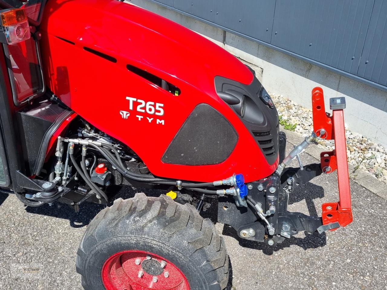 Kommunaltraktor a típus TYM T265 NH, Neumaschine ekkor: Tuntenhausen (Kép 11)