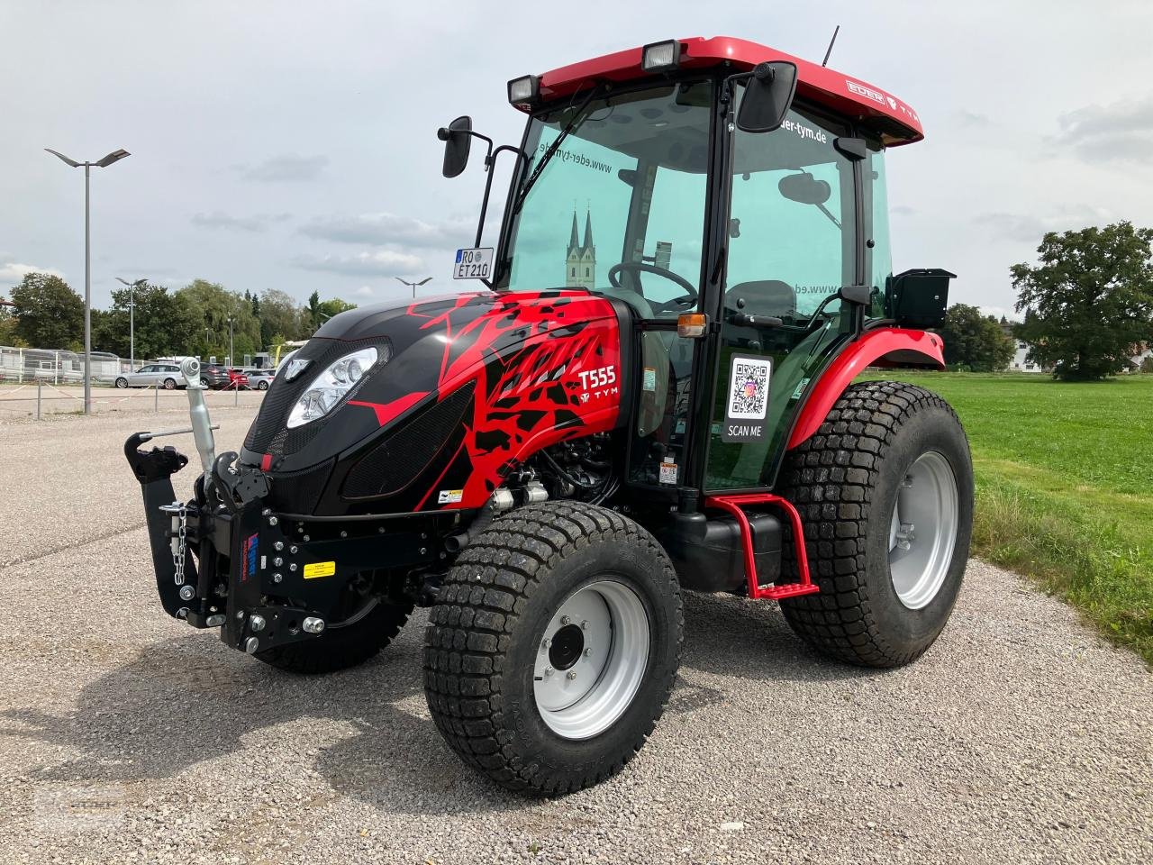 Kommunaltraktor van het type TYM T555 SH, Gebrauchtmaschine in Tuntenhausen (Foto 7)