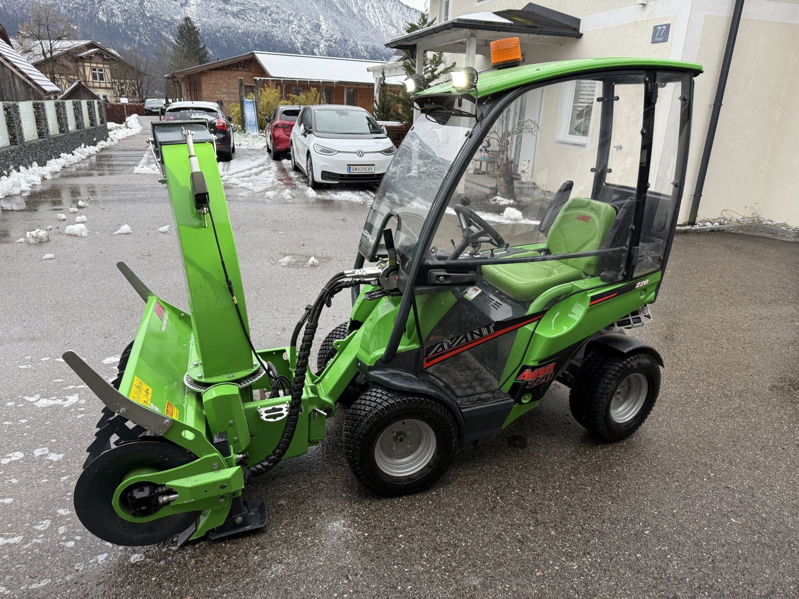 Kompaktlader van het type Avant 220, Gebrauchtmaschine in Bad Goisern am Hallstättersee (Foto 13)