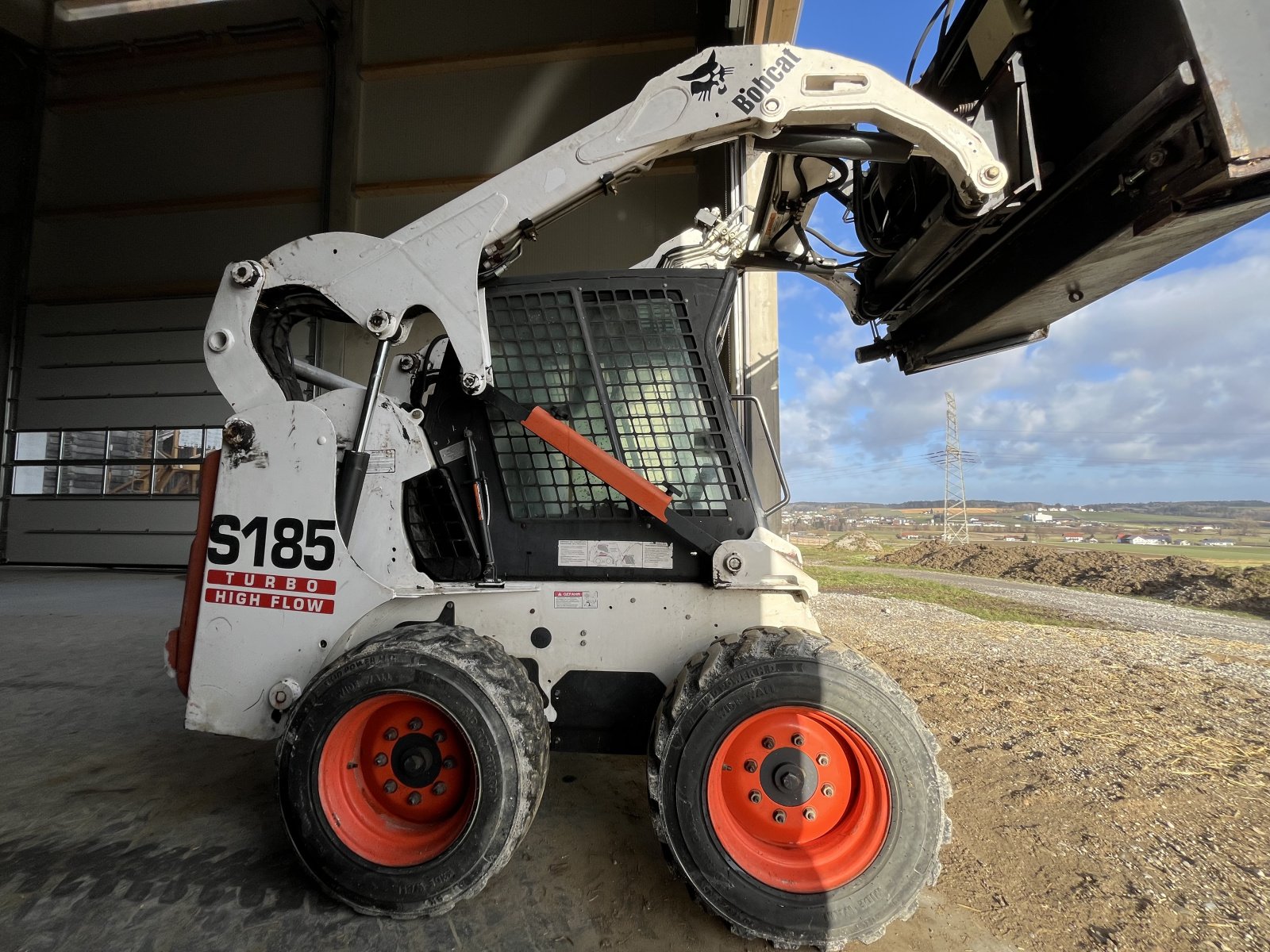 Kompaktlader van het type Bobcat S 185, Gebrauchtmaschine in Unterdietfurt (Foto 1)