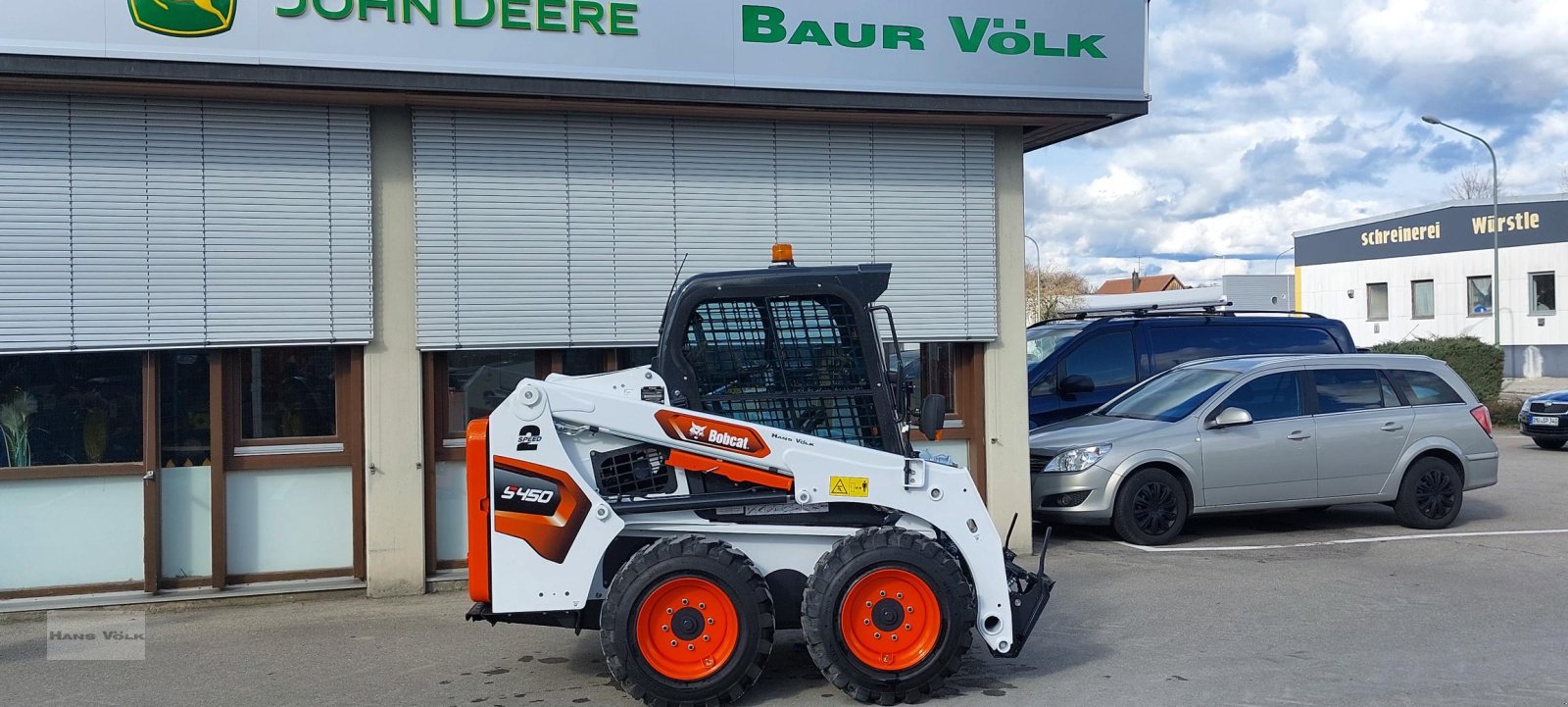 Kompaktlader of the type Bobcat S 450, Neumaschine in Schwabmünchen (Picture 1)