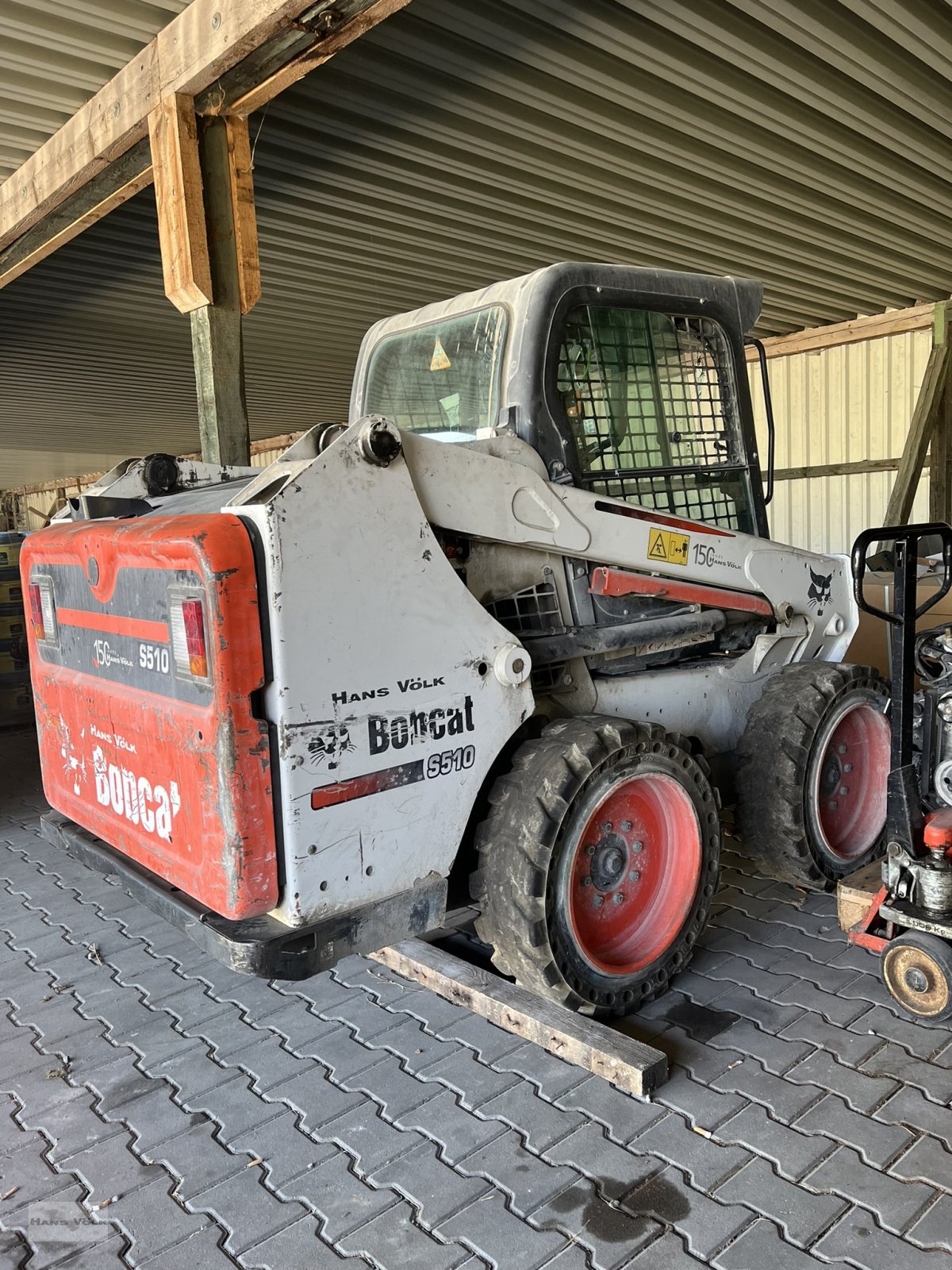 Kompaktlader van het type Bobcat S 510, Gebrauchtmaschine in Schwabmünchen (Foto 2)