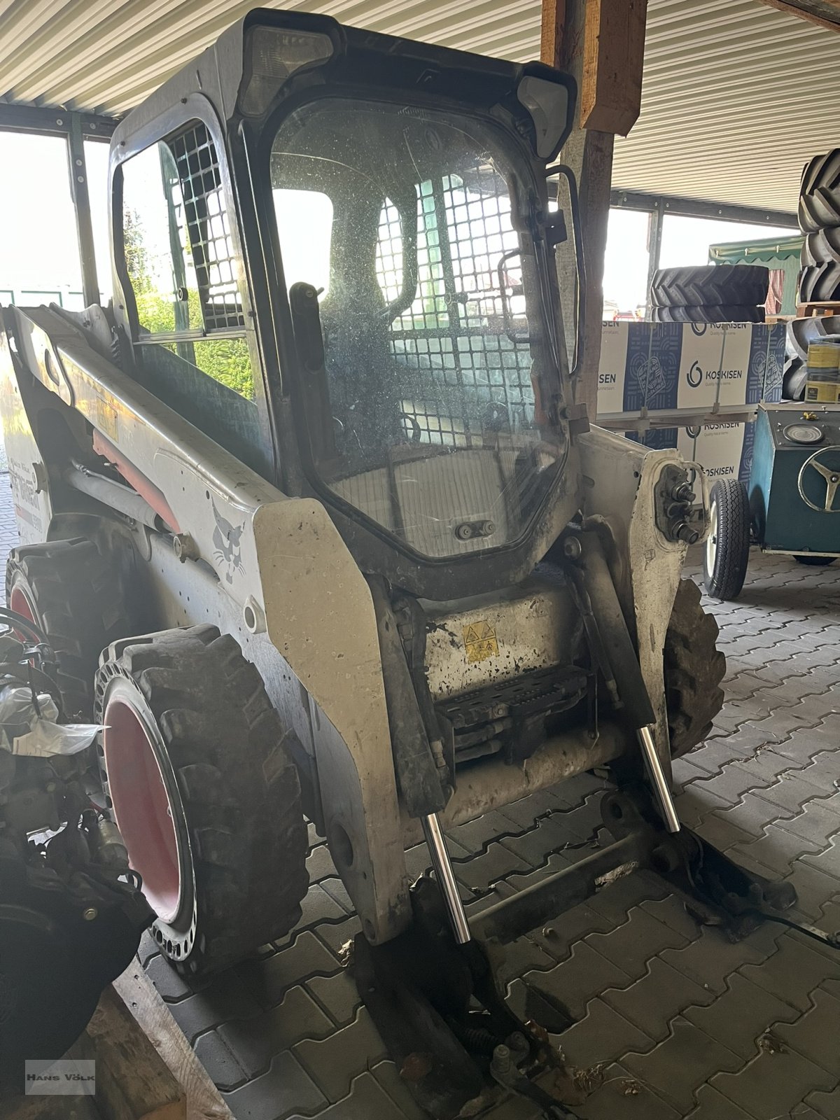 Kompaktlader van het type Bobcat S 510, Gebrauchtmaschine in Schwabmünchen (Foto 3)