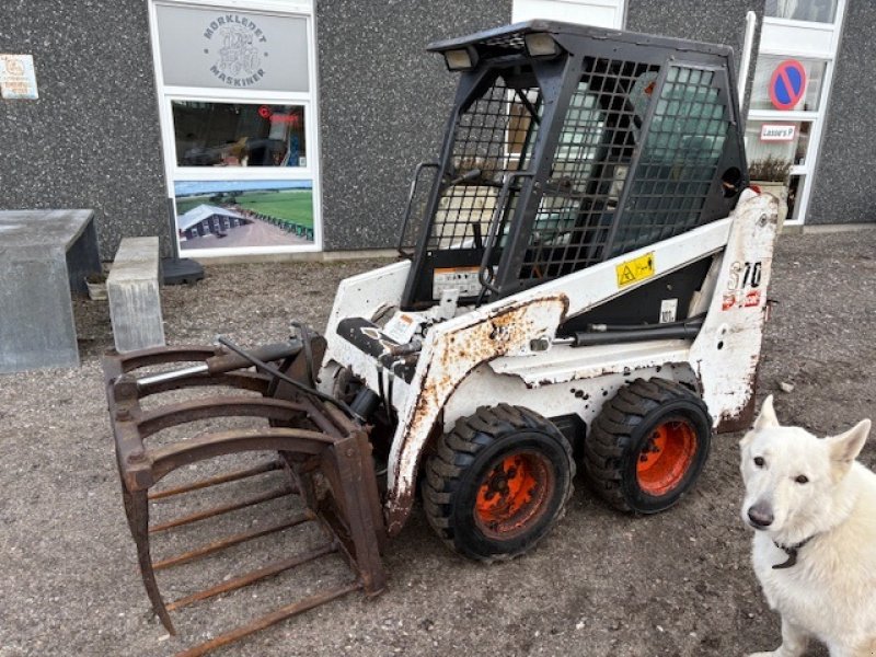 Kompaktlader of the type Bobcat S 70 EKSTRA SMALLE  HJUL, KLO, GAFLER, 2 SKOVLE, Gebrauchtmaschine in Dronninglund (Picture 1)