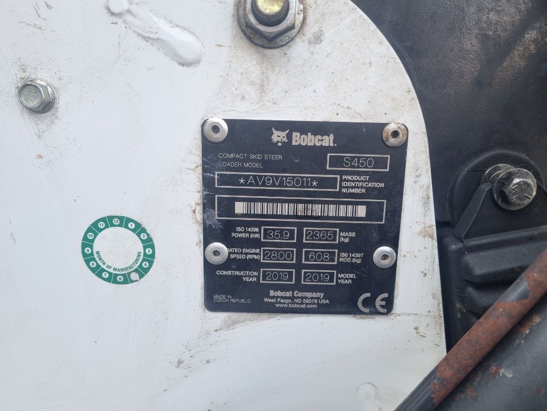 Kompaktlader del tipo Bobcat S450 Motor 2024 NEU, Gebrauchtmaschine en Neubrandenburg (Imagen 10)