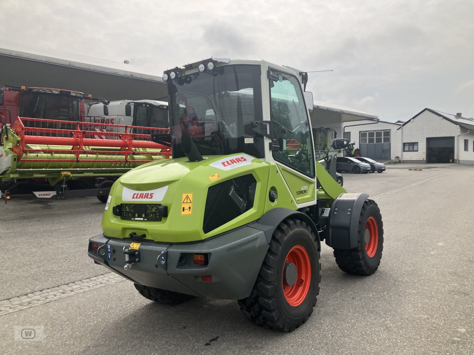 Kompaktlader van het type CLAAS Torion 639, Neumaschine in Zell an der Pram (Foto 5)