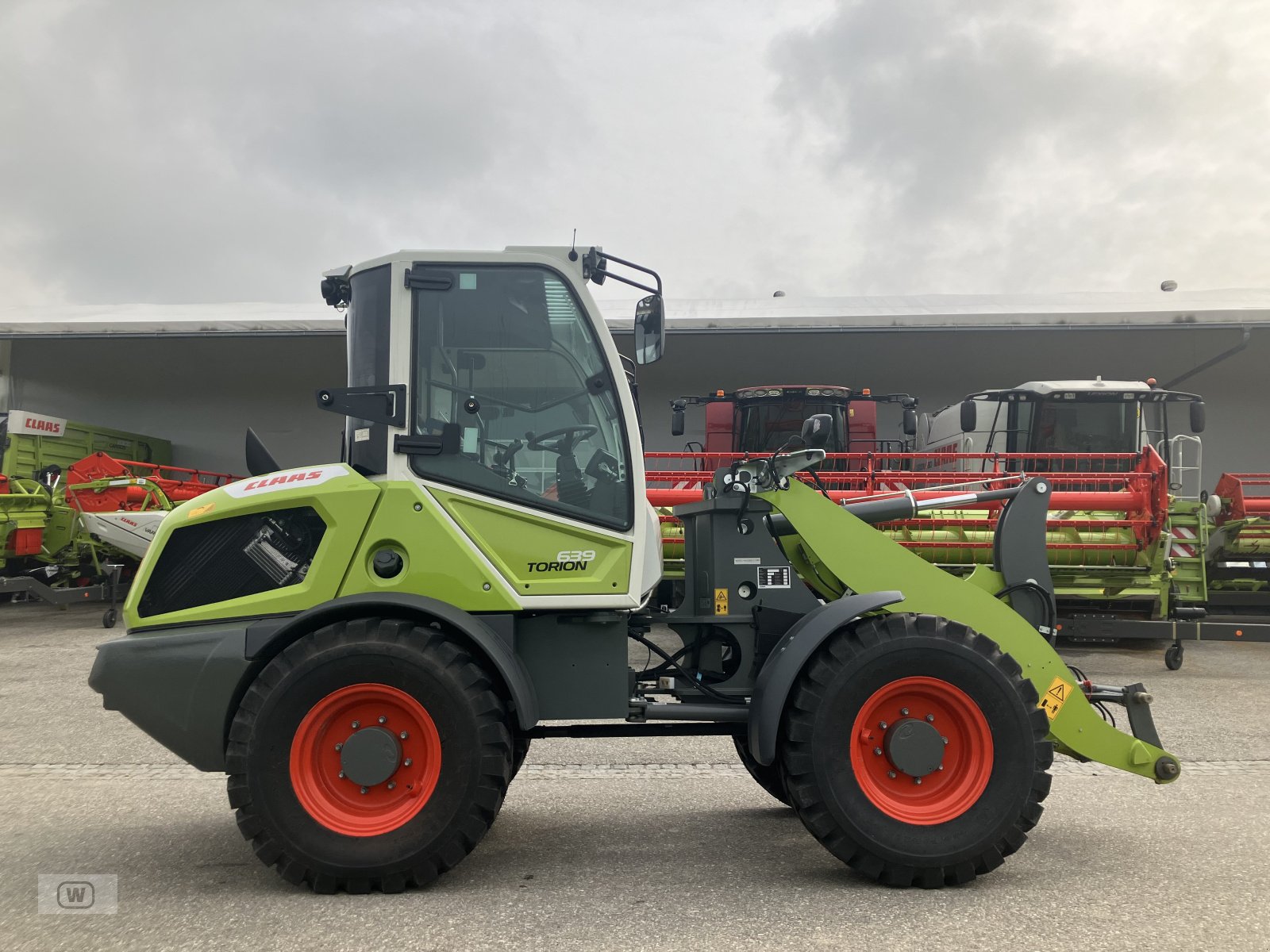 Kompaktlader van het type CLAAS Torion 639, Neumaschine in Zell an der Pram (Foto 7)