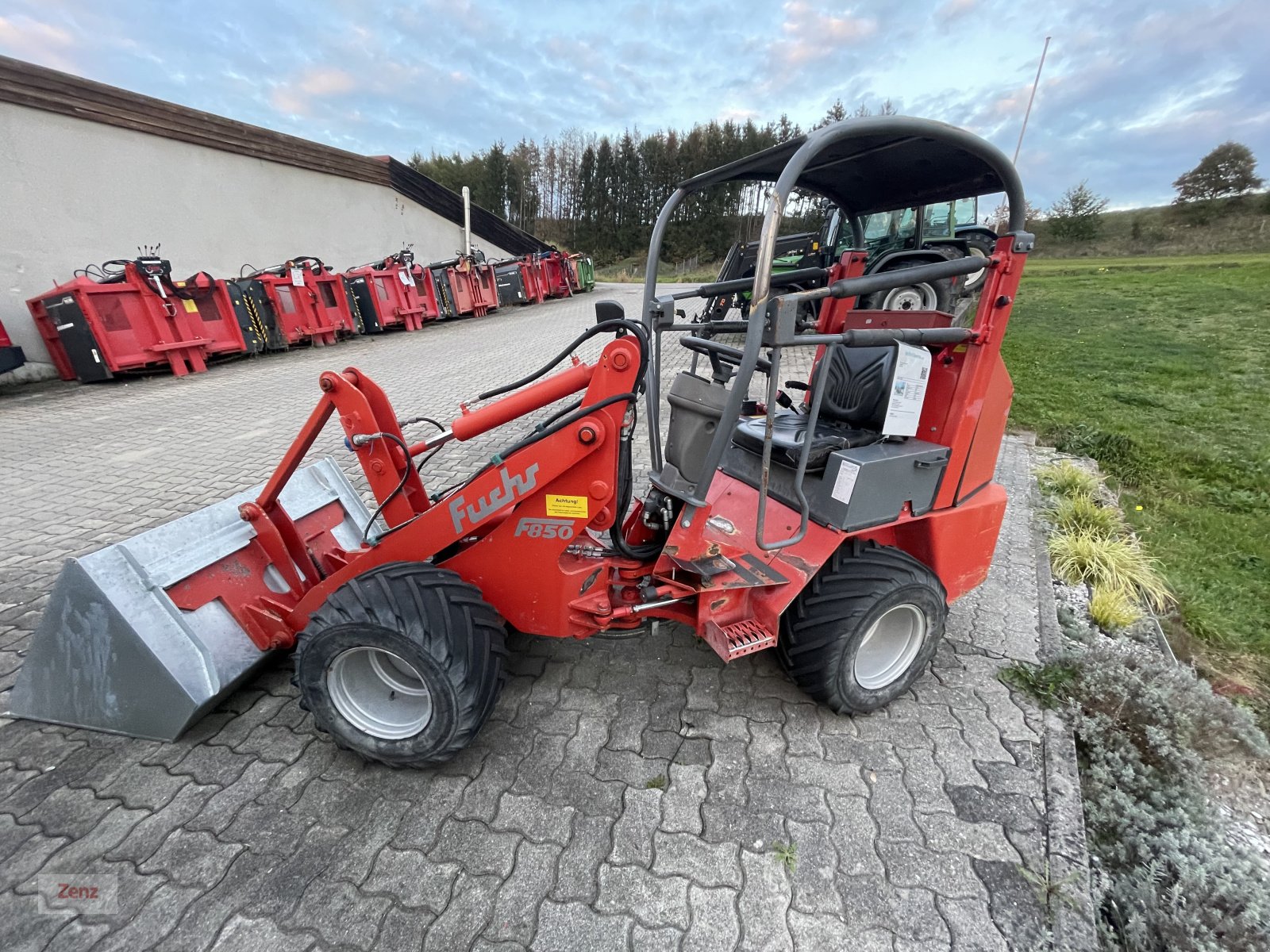 Kompaktlader van het type Fuchs F 850, Gebrauchtmaschine in Gars (Foto 2)