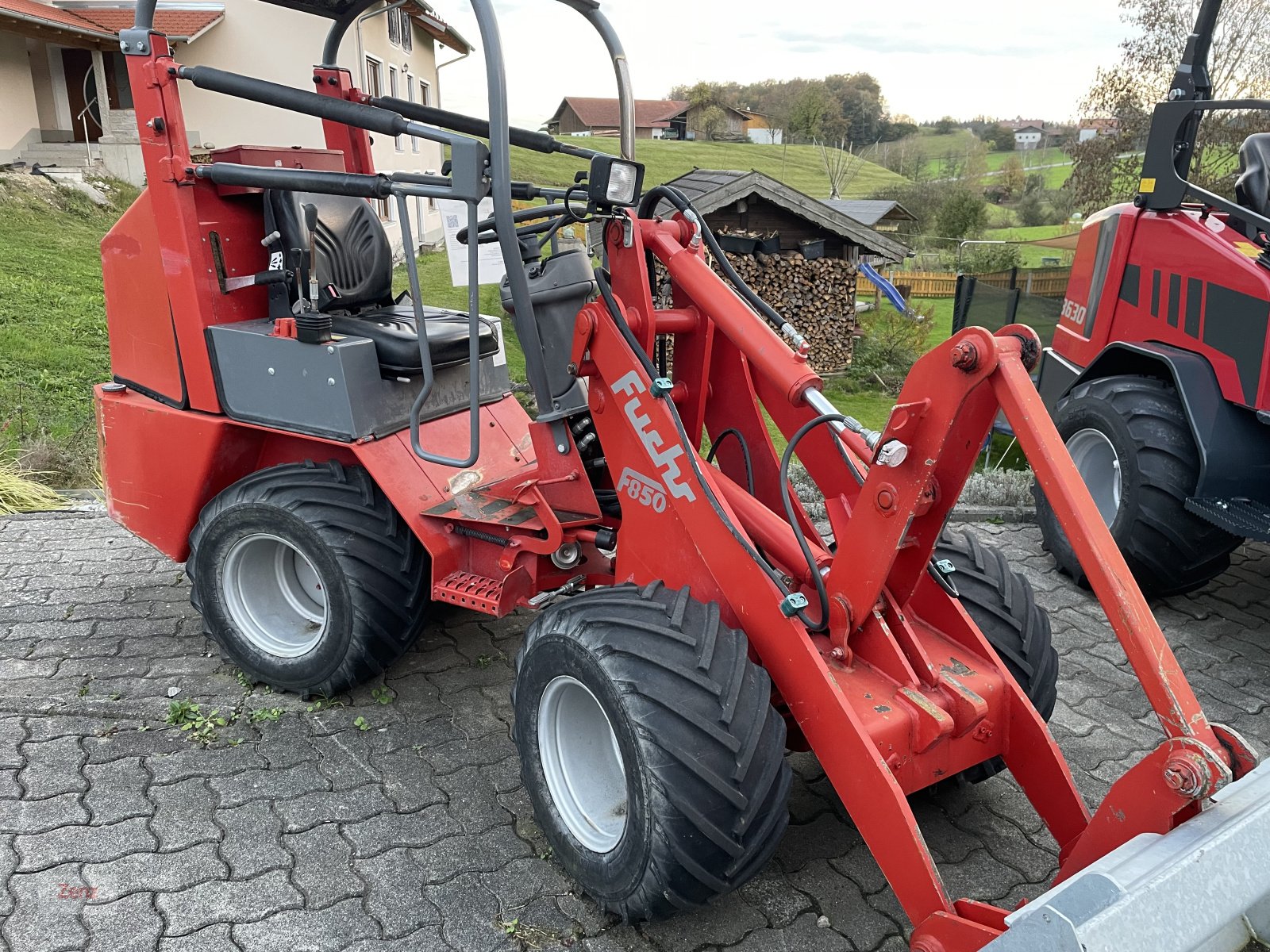 Kompaktlader van het type Fuchs F 850, Gebrauchtmaschine in Gars (Foto 3)