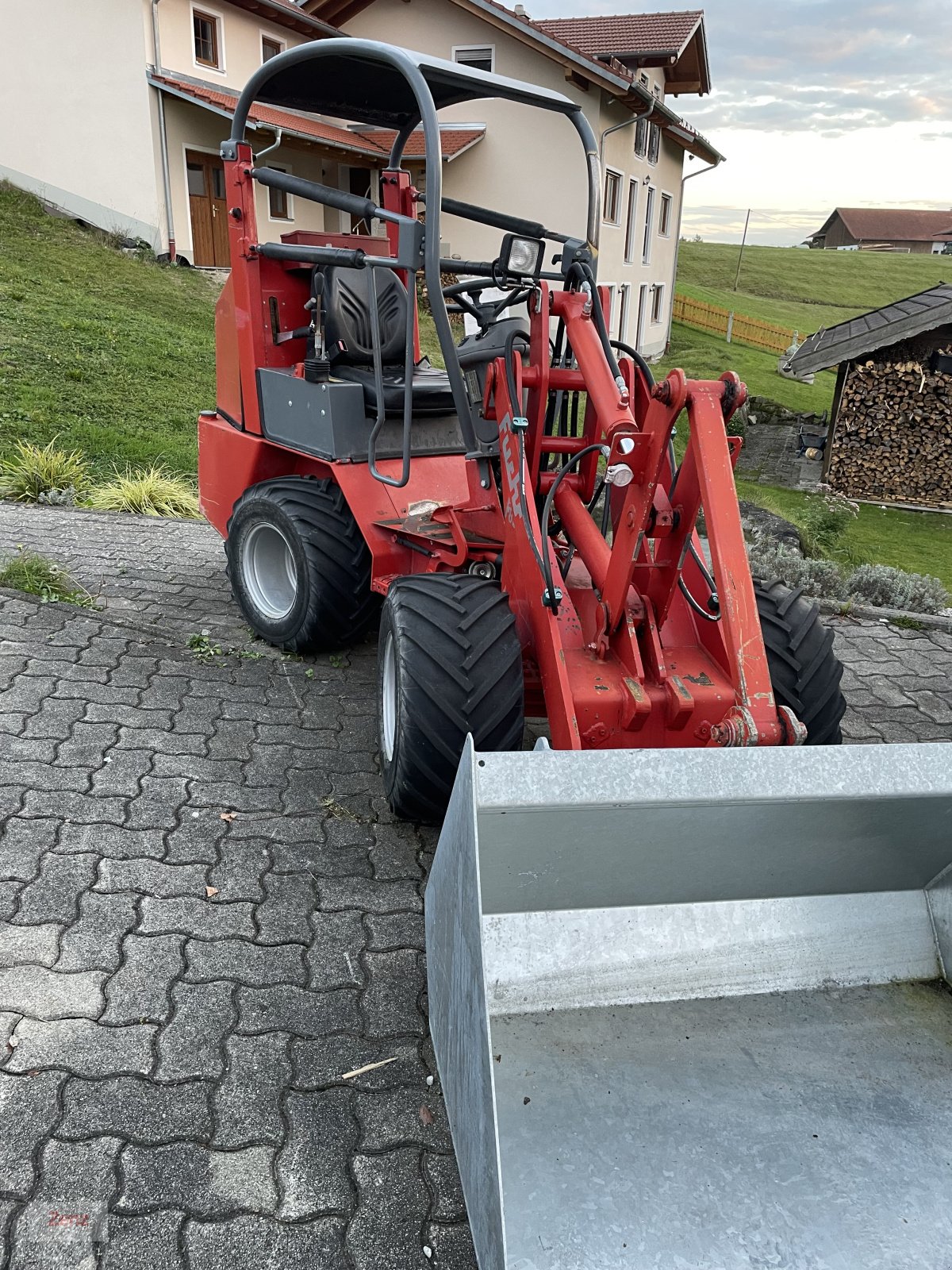 Kompaktlader van het type Fuchs F 850, Gebrauchtmaschine in Gars (Foto 4)