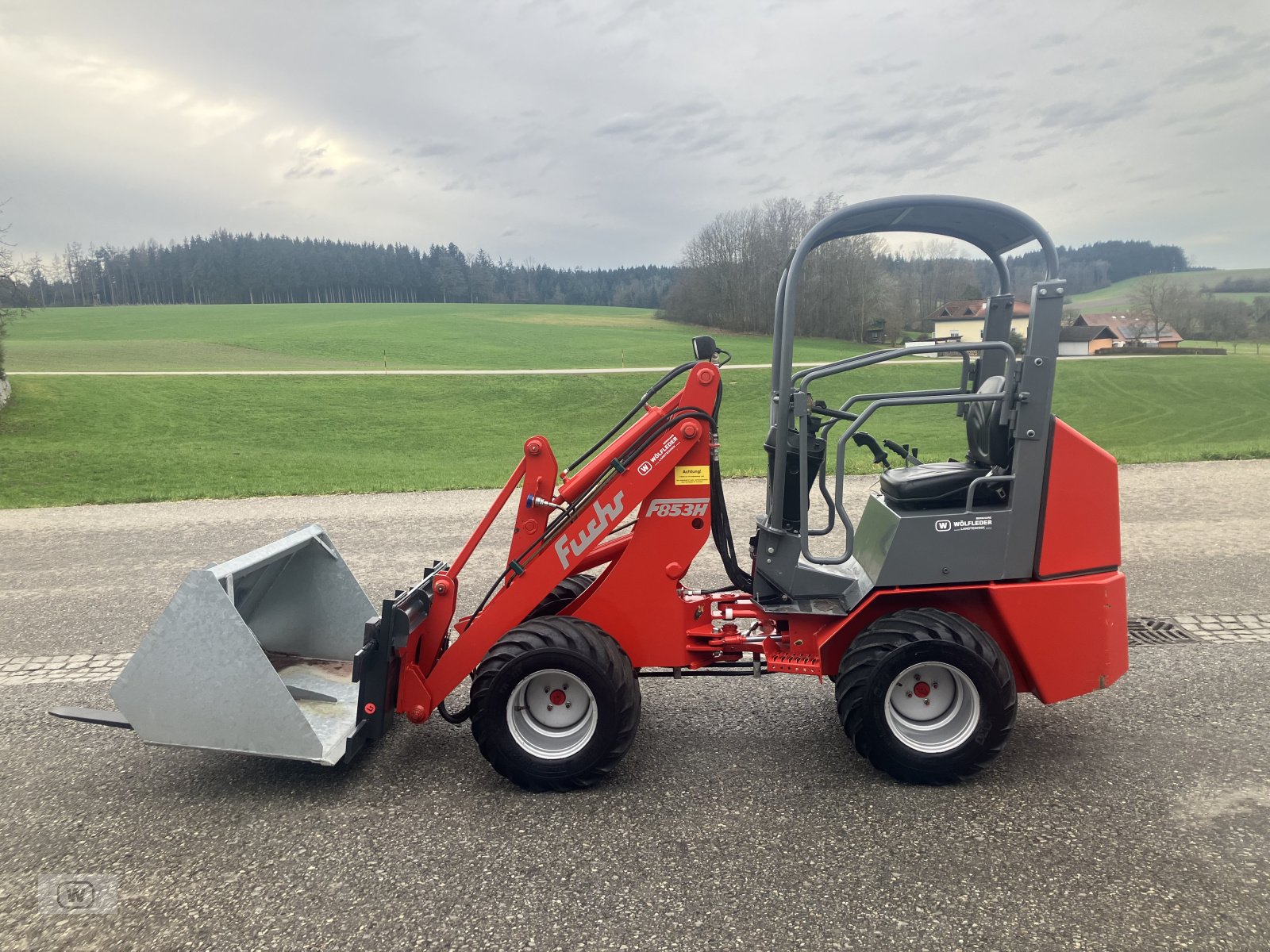 Kompaktlader du type Fuchs F 853 H, Gebrauchtmaschine en Zell an der Pram (Photo 2)