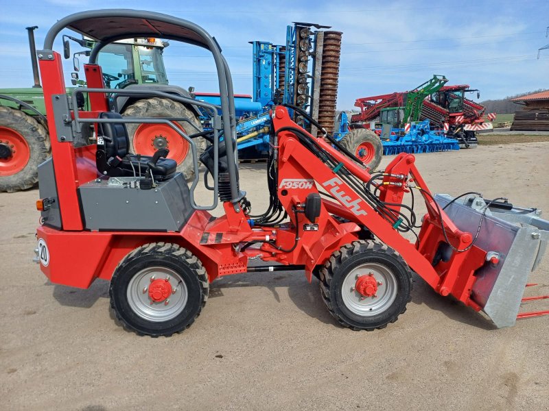 Kompaktlader van het type Fuchs F 950 H, Neumaschine in Uffenheim