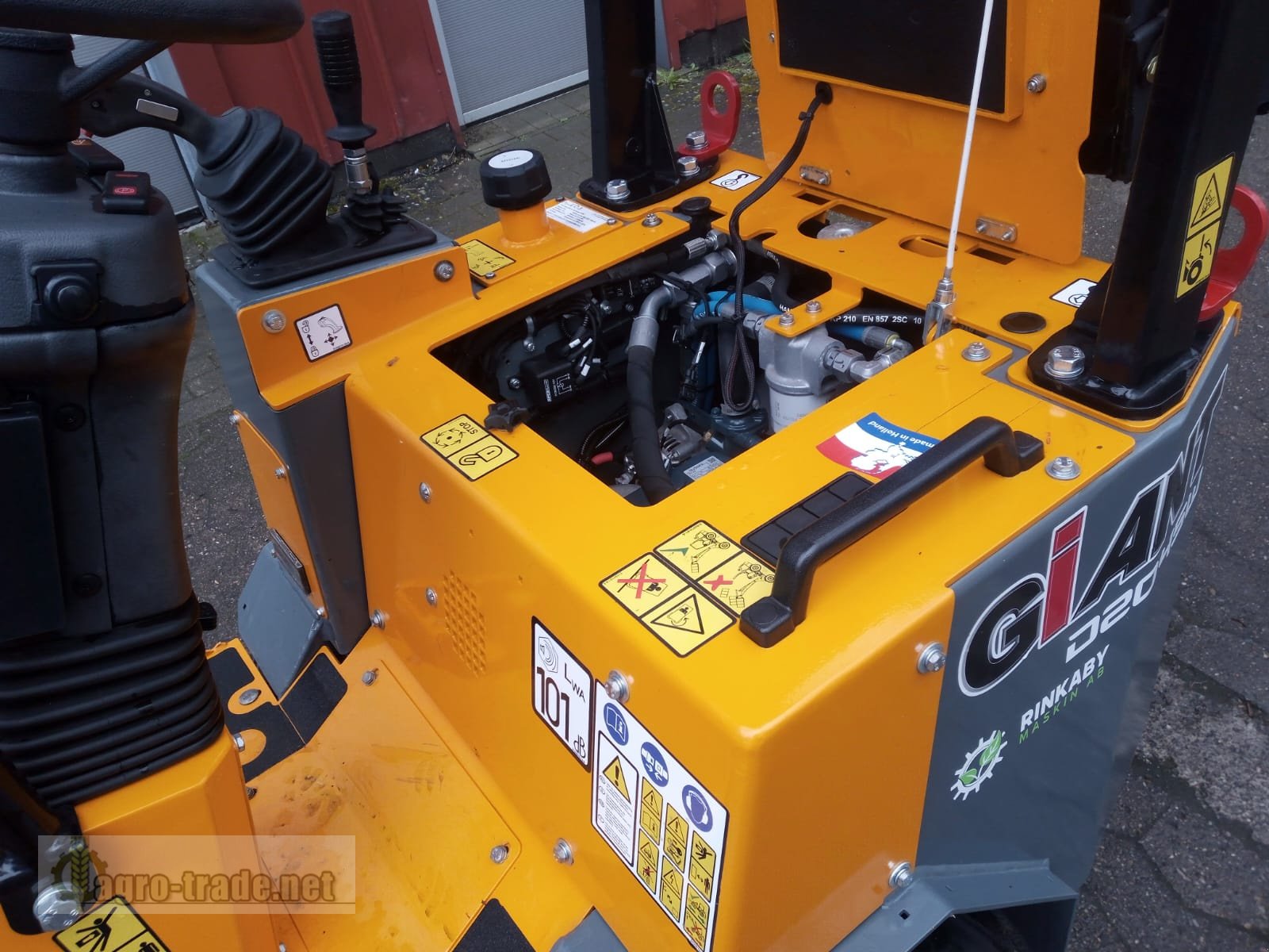 Kompaktlader del tipo GiANT D 204 SW, Gebrauchtmaschine en Ellerdorf (Imagen 16)