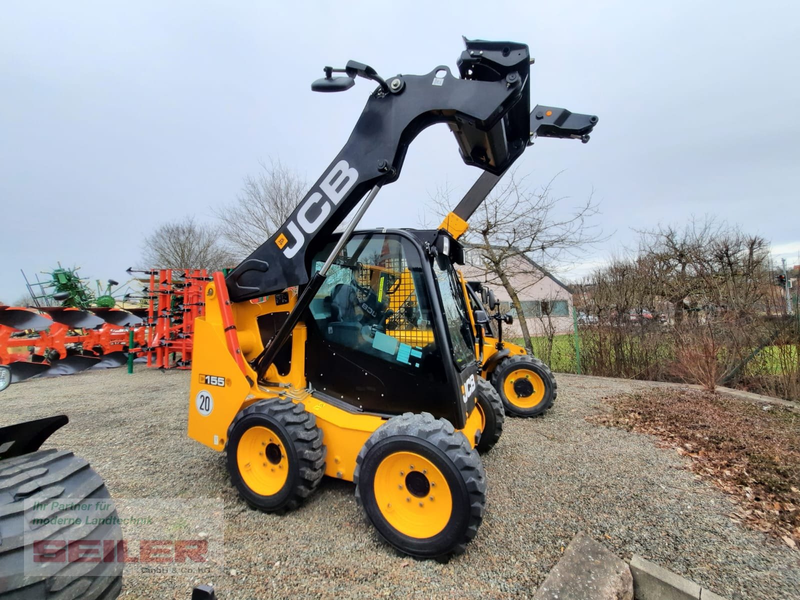 Kompaktlader Türe ait JCB 155 Skidsteer, Neumaschine içinde Ansbach (resim 1)