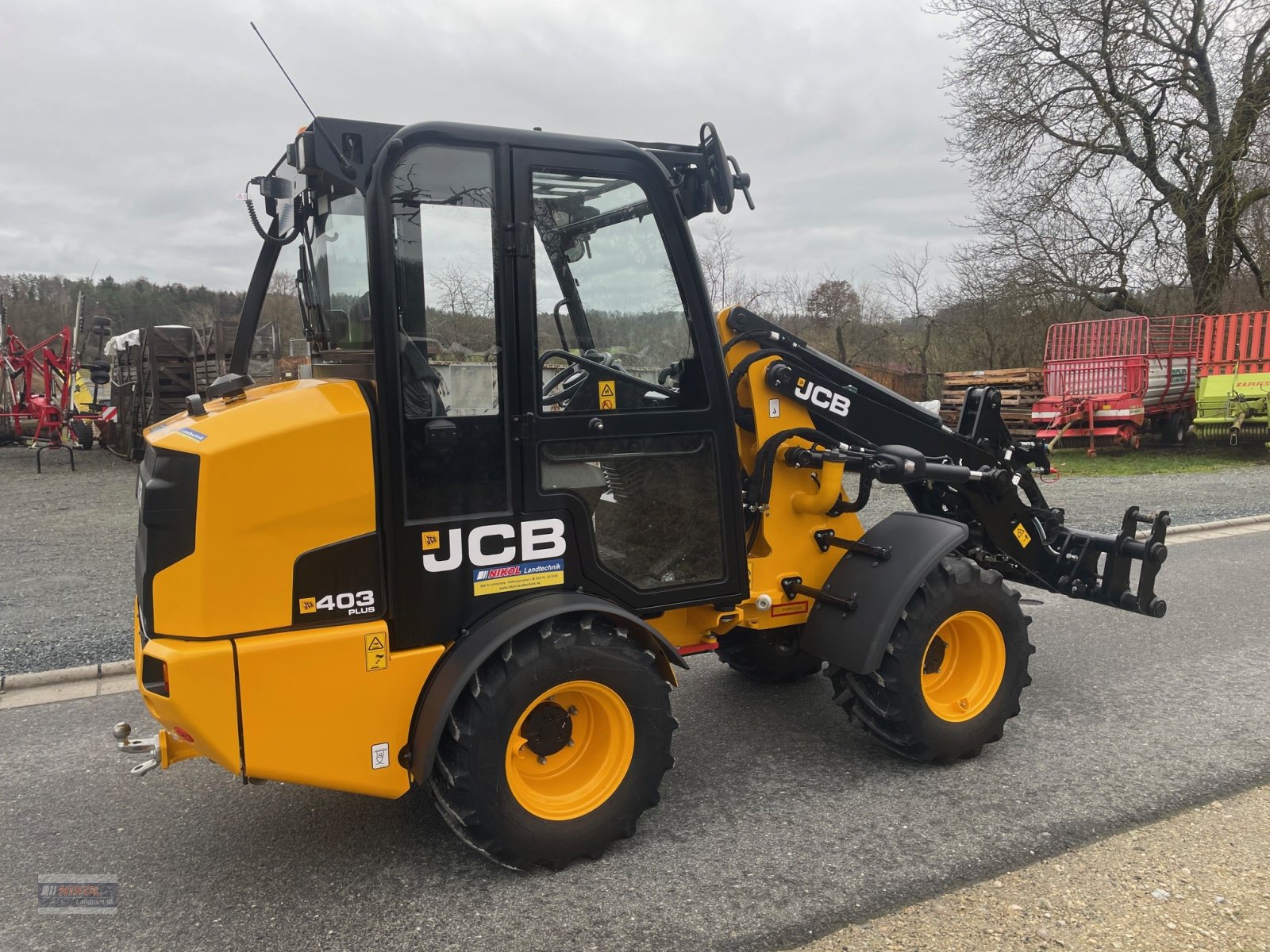 Kompaktlader του τύπου JCB 403 Agri Plus, Gebrauchtmaschine σε Lichtenfels (Φωτογραφία 7)