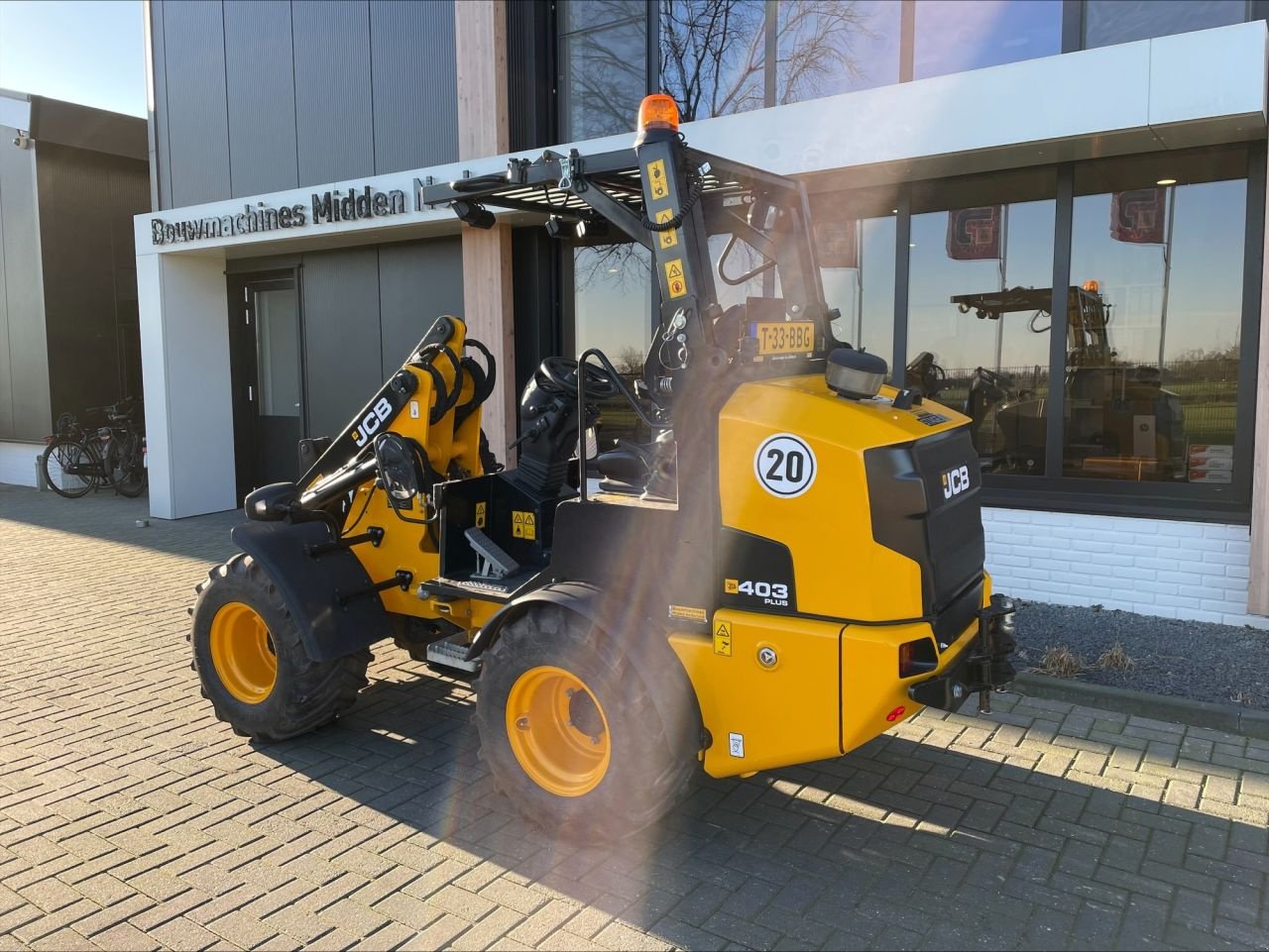 Kompaktlader van het type JCB 403 PLUS, Gebrauchtmaschine in Barneveld (Foto 3)