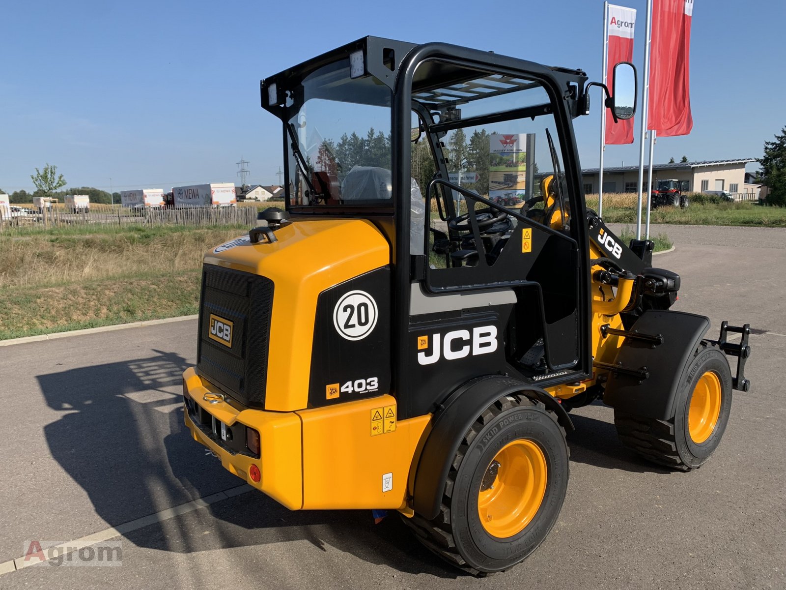 Kompaktlader a típus JCB 403, Neumaschine ekkor: Meißenheim-Kürzell (Kép 4)