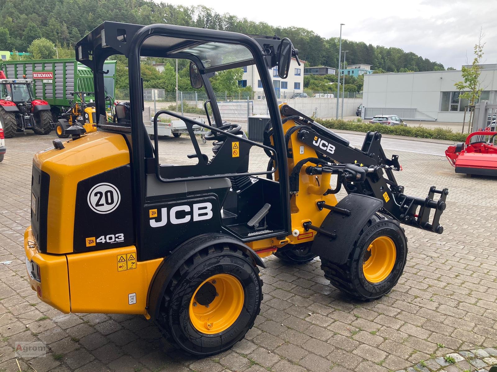 Kompaktlader del tipo JCB 403, Neumaschine In Münsingen (Immagine 4)