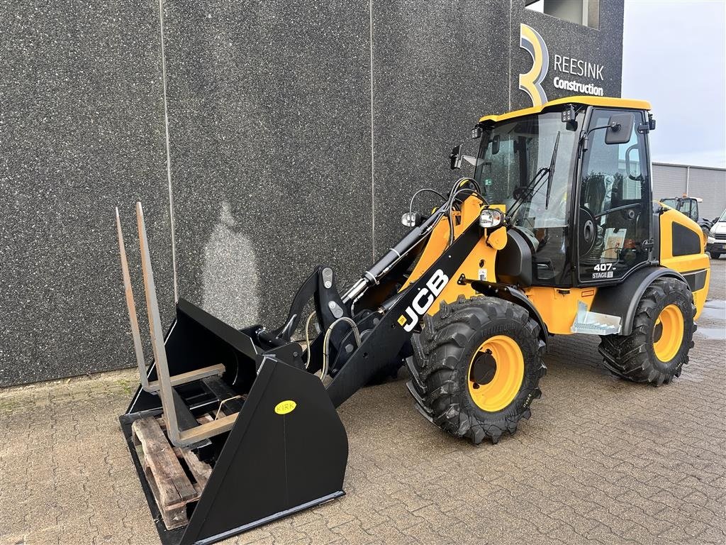 Kompaktlader du type JCB 407 Fabriksny læssemaskine, Gebrauchtmaschine en Ulfborg (Photo 3)