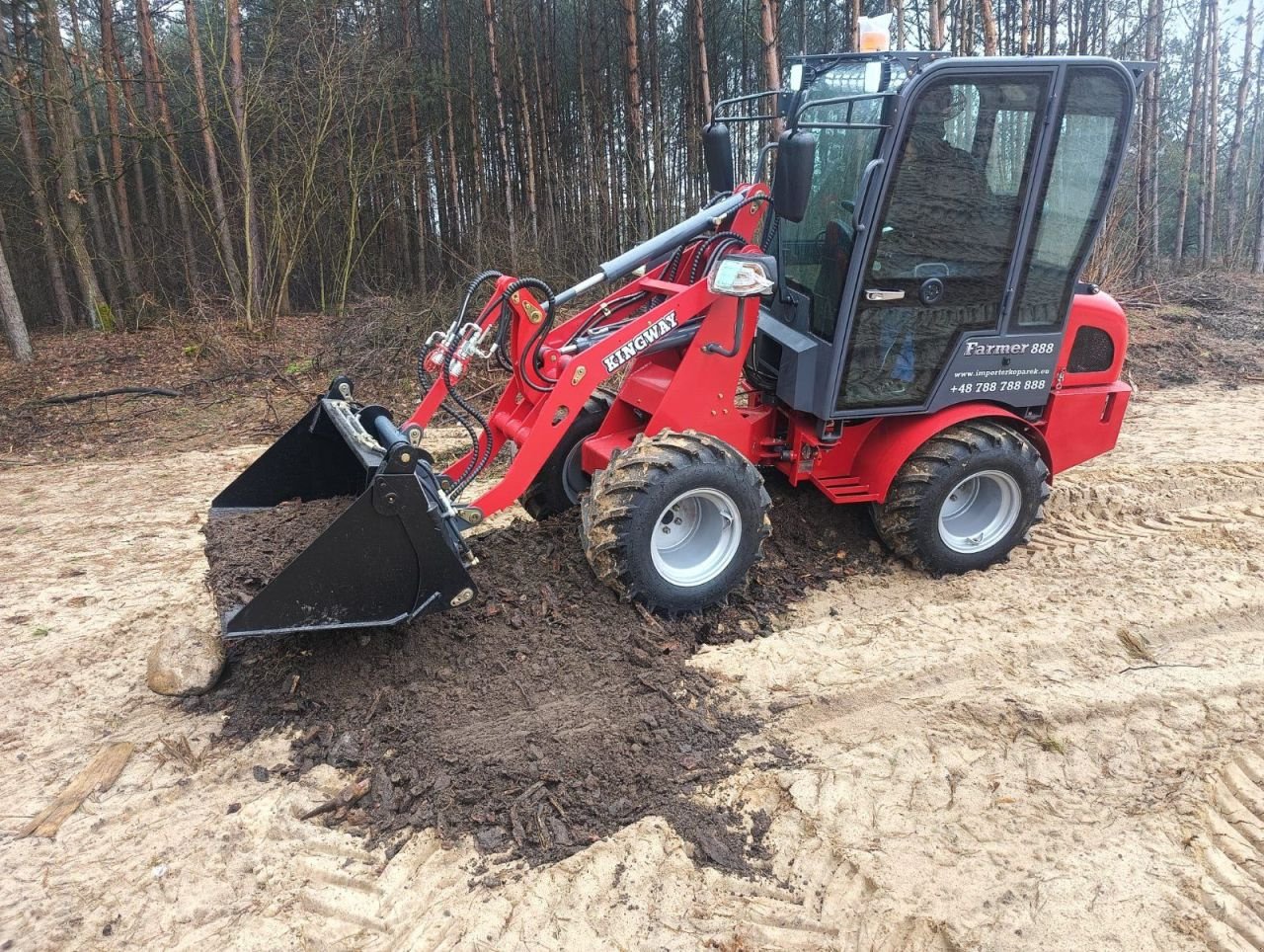 Kompaktlader tipa Kingway Farmer 888, Neumaschine u Hollandscheveld (Slika 2)