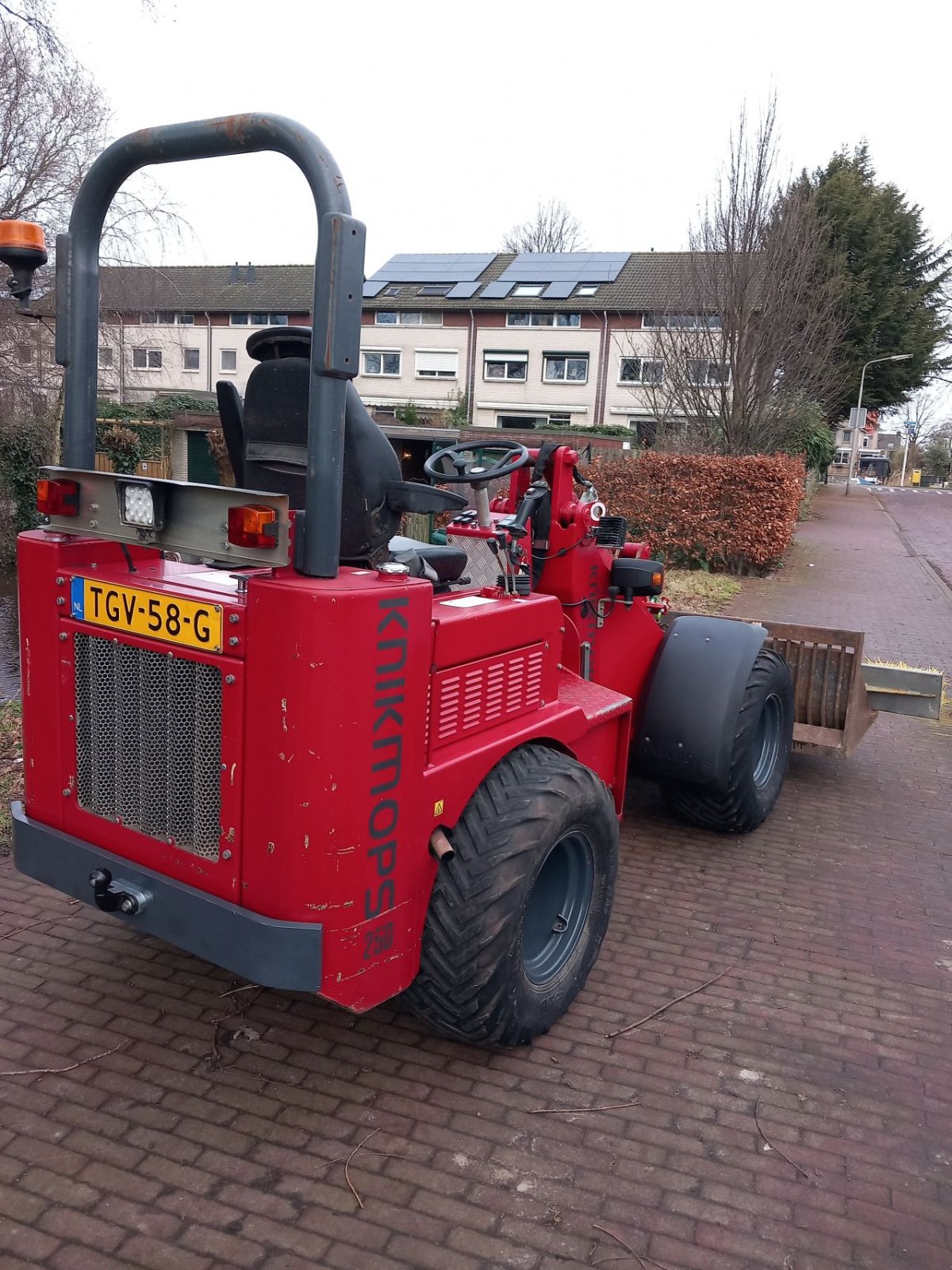 Kompaktlader van het type Knikmops 250, Gebrauchtmaschine in Alblasserdam (Foto 3)