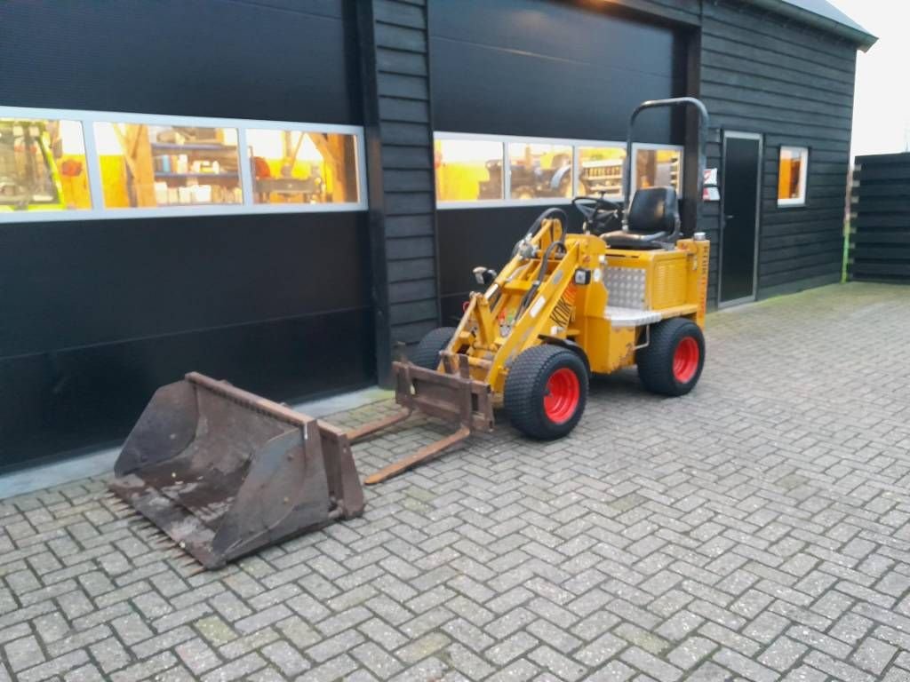 Kompaktlader typu Knikmops 90 minishovel puinbak palletvorken en tegelriek, Gebrauchtmaschine v Ederveen (Obrázek 2)