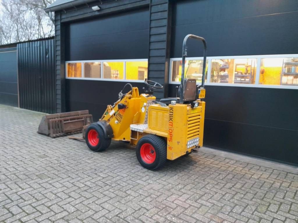 Kompaktlader typu Knikmops 90 minishovel puinbak palletvorken en tegelriek, Gebrauchtmaschine v Ederveen (Obrázek 3)