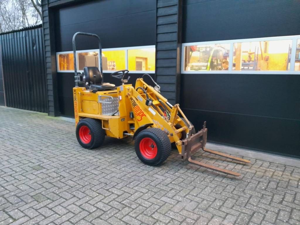 Kompaktlader typu Knikmops 90 minishovel puinbak palletvorken en tegelriek, Gebrauchtmaschine v Ederveen (Obrázek 5)