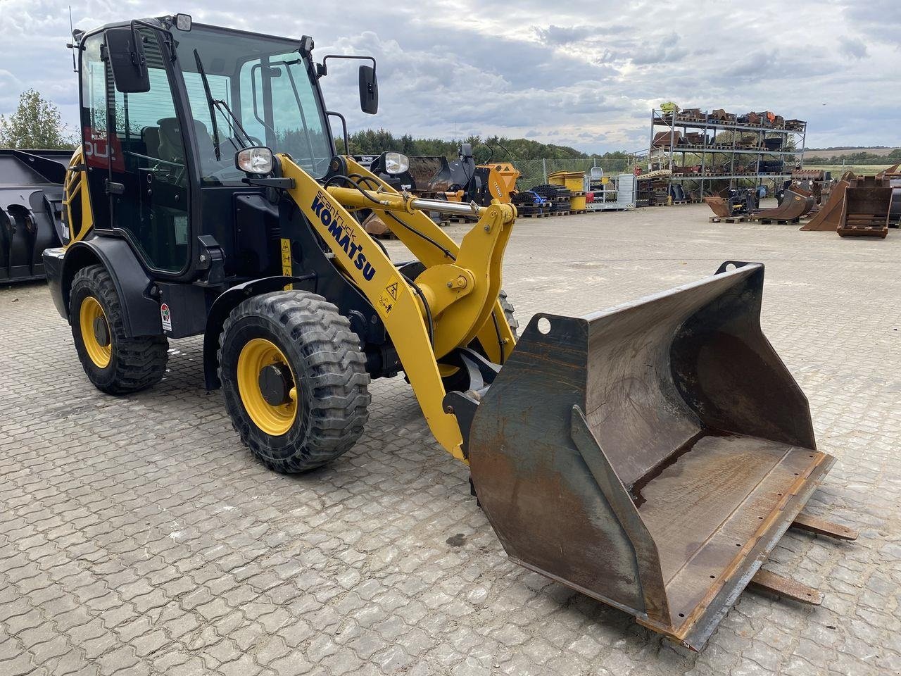 Kompaktlader van het type Komatsu WA70M-8EO, Gebrauchtmaschine in Skive (Foto 5)