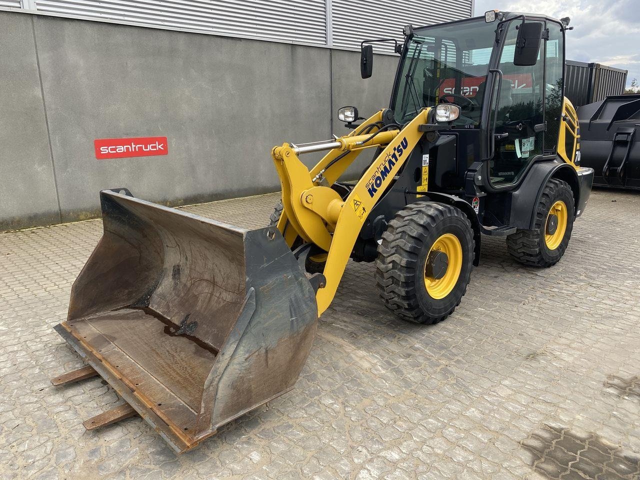 Kompaktlader van het type Komatsu WA70M-8EO, Gebrauchtmaschine in Skive (Foto 1)