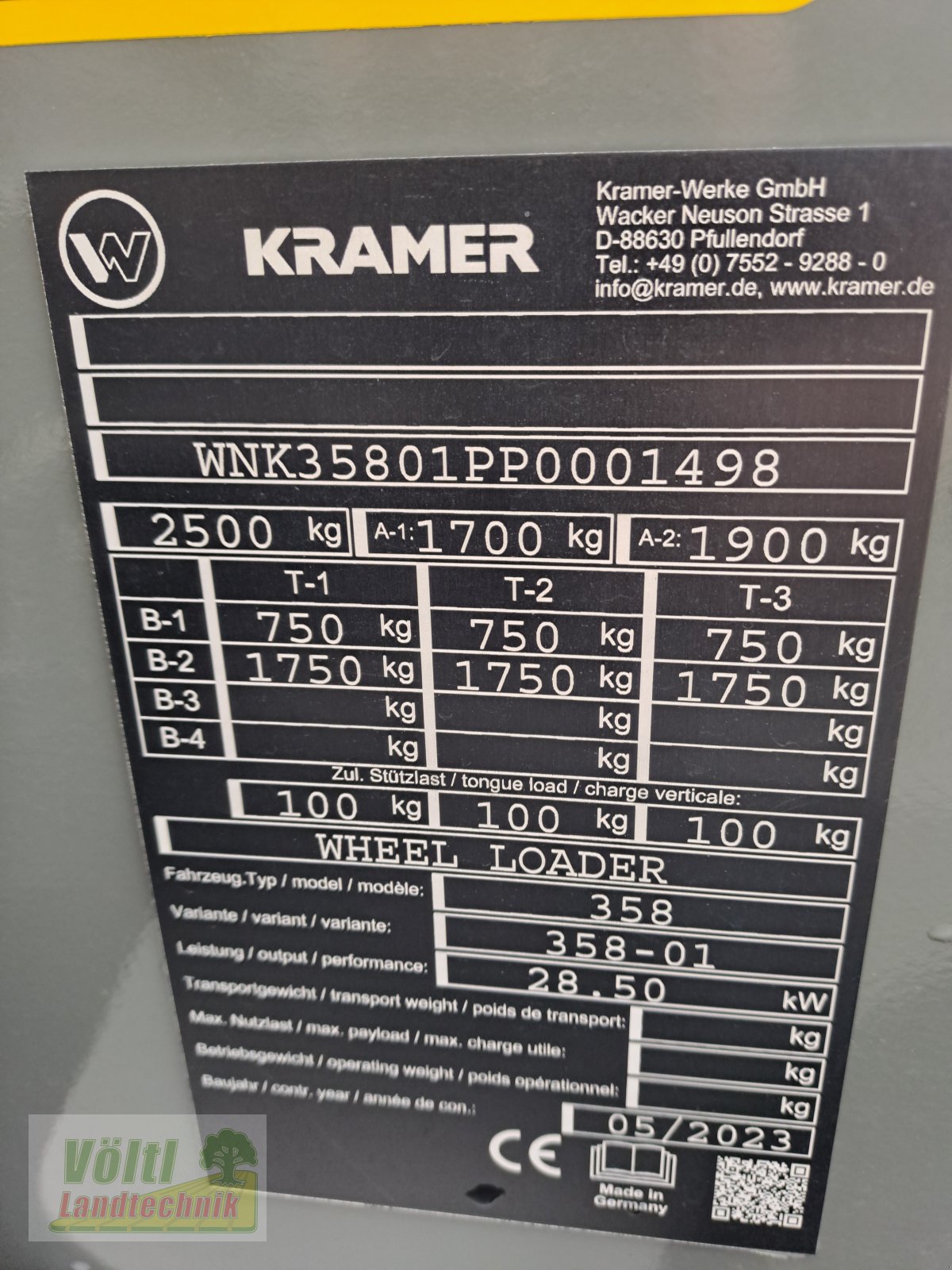 Kompaktlader of the type Kramer KL 14.5, Gebrauchtmaschine in Hutthurm bei Passau (Picture 4)