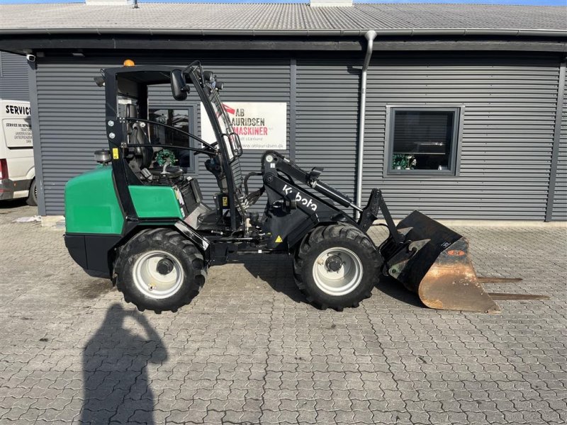 Kompaktlader van het type Kubota RT280 skovl og gafler, Gebrauchtmaschine in Rønnede (Foto 1)