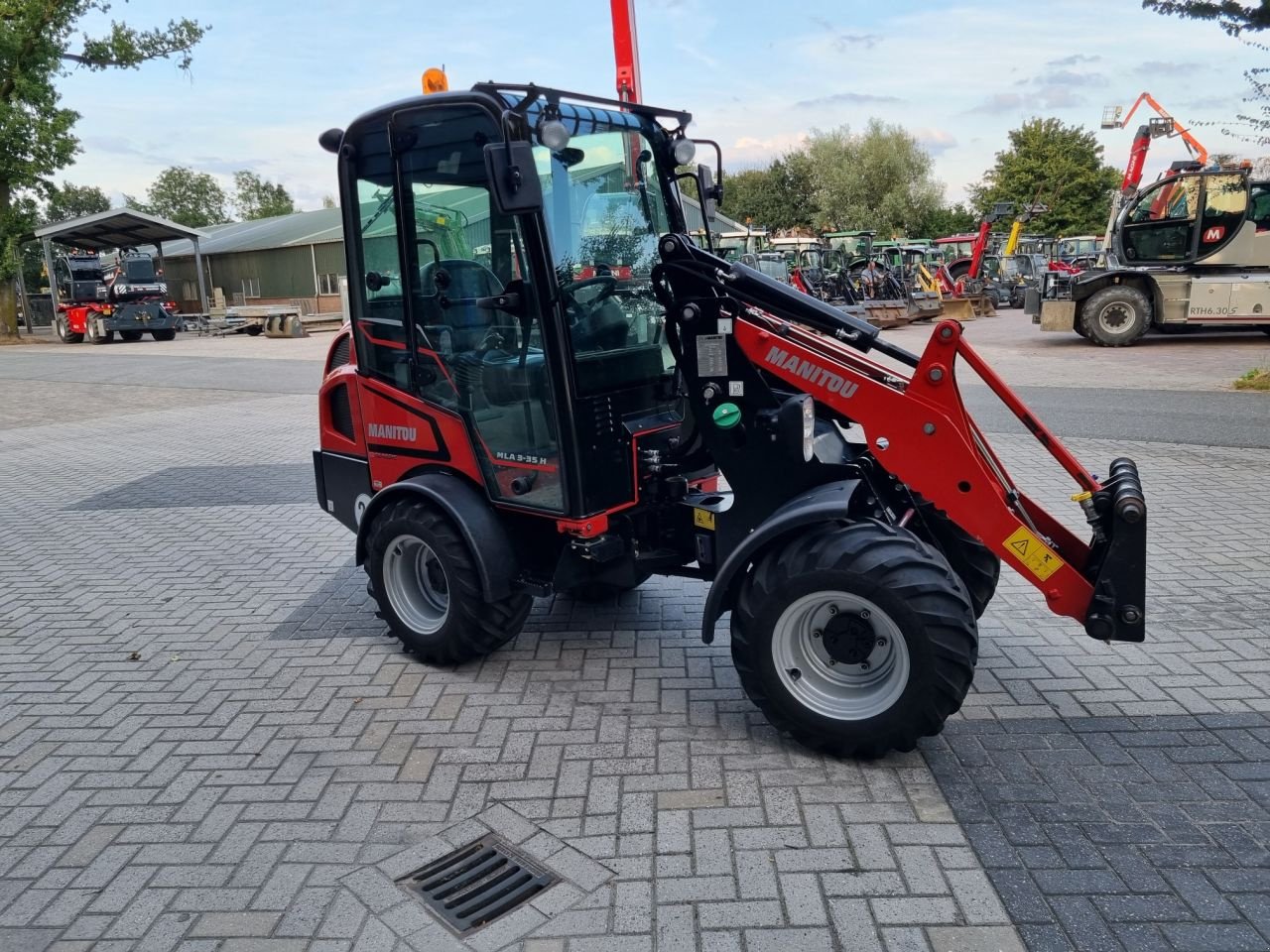 Kompaktlader del tipo Manitou MLA 3-35H, Gebrauchtmaschine In Lunteren (Immagine 8)