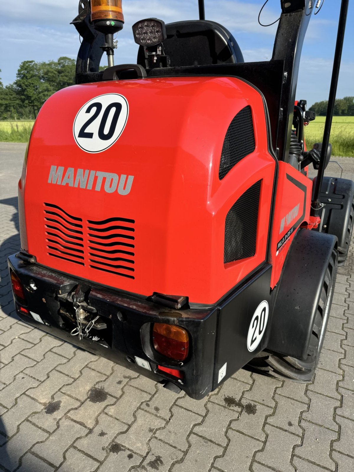 Kompaktlader du type Manitou MLA3-35H, Gebrauchtmaschine en Vragender (Photo 8)