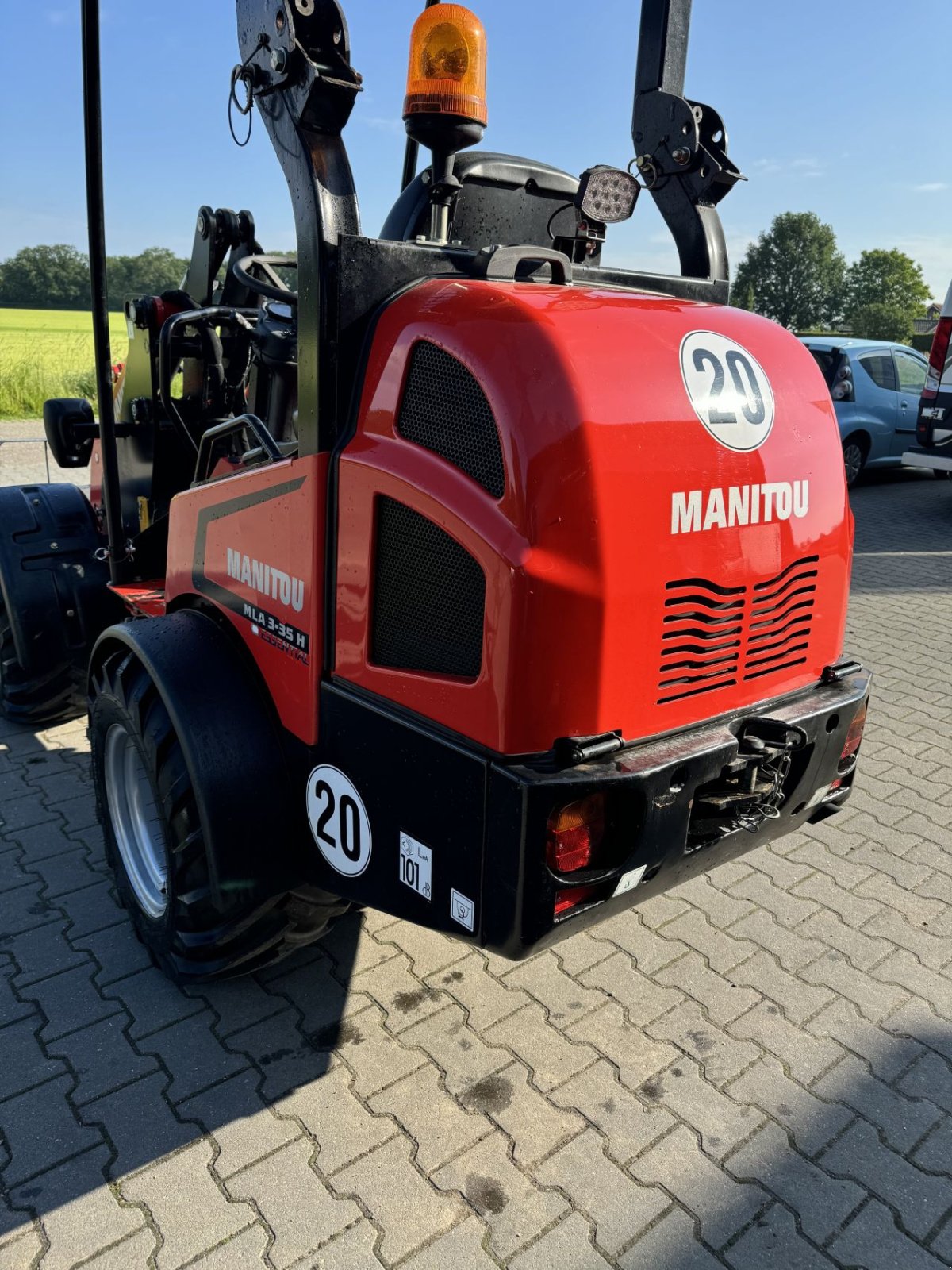 Kompaktlader typu Manitou MLA3-35H, Gebrauchtmaschine w Vragender (Zdjęcie 7)