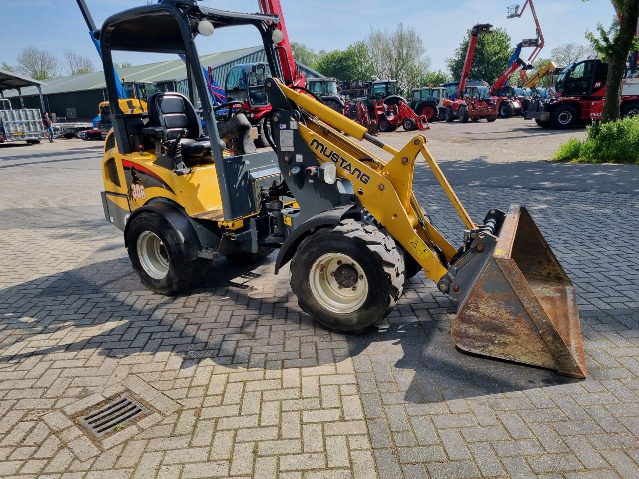 Kompaktlader typu Mustang AL 306, Gebrauchtmaschine w Lunteren (Zdjęcie 7)