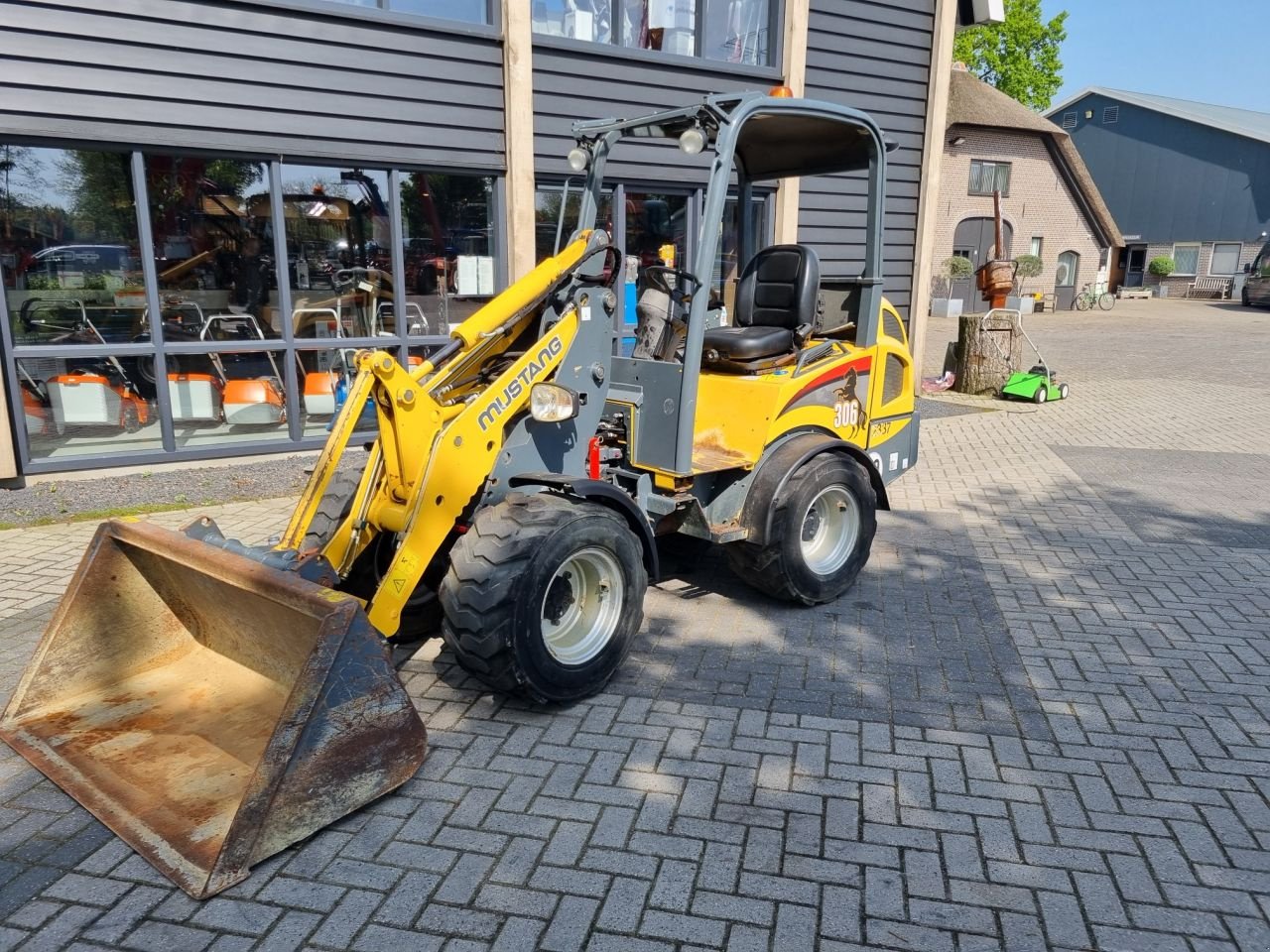 Kompaktlader typu Mustang AL 306, Gebrauchtmaschine w Lunteren (Zdjęcie 2)