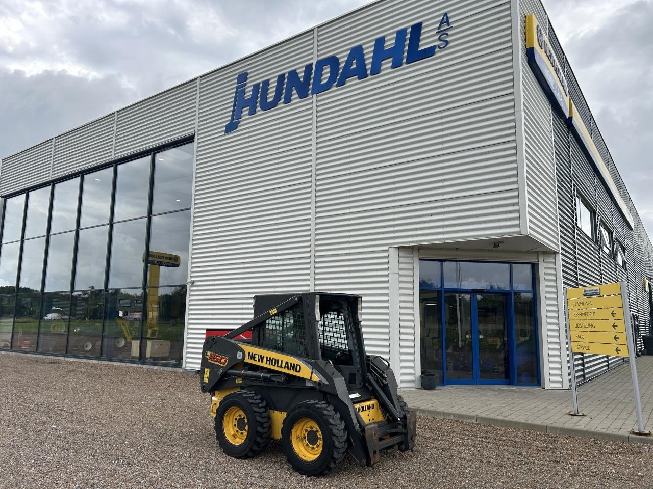 Kompaktlader van het type New Holland L 160, Gebrauchtmaschine in Thisted (Foto 1)