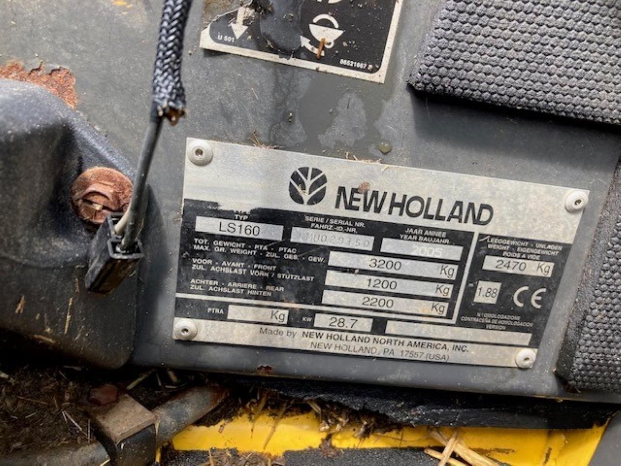 Kompaktlader del tipo New Holland LS160 MINILÆSSER, Gebrauchtmaschine en Herning (Imagen 5)