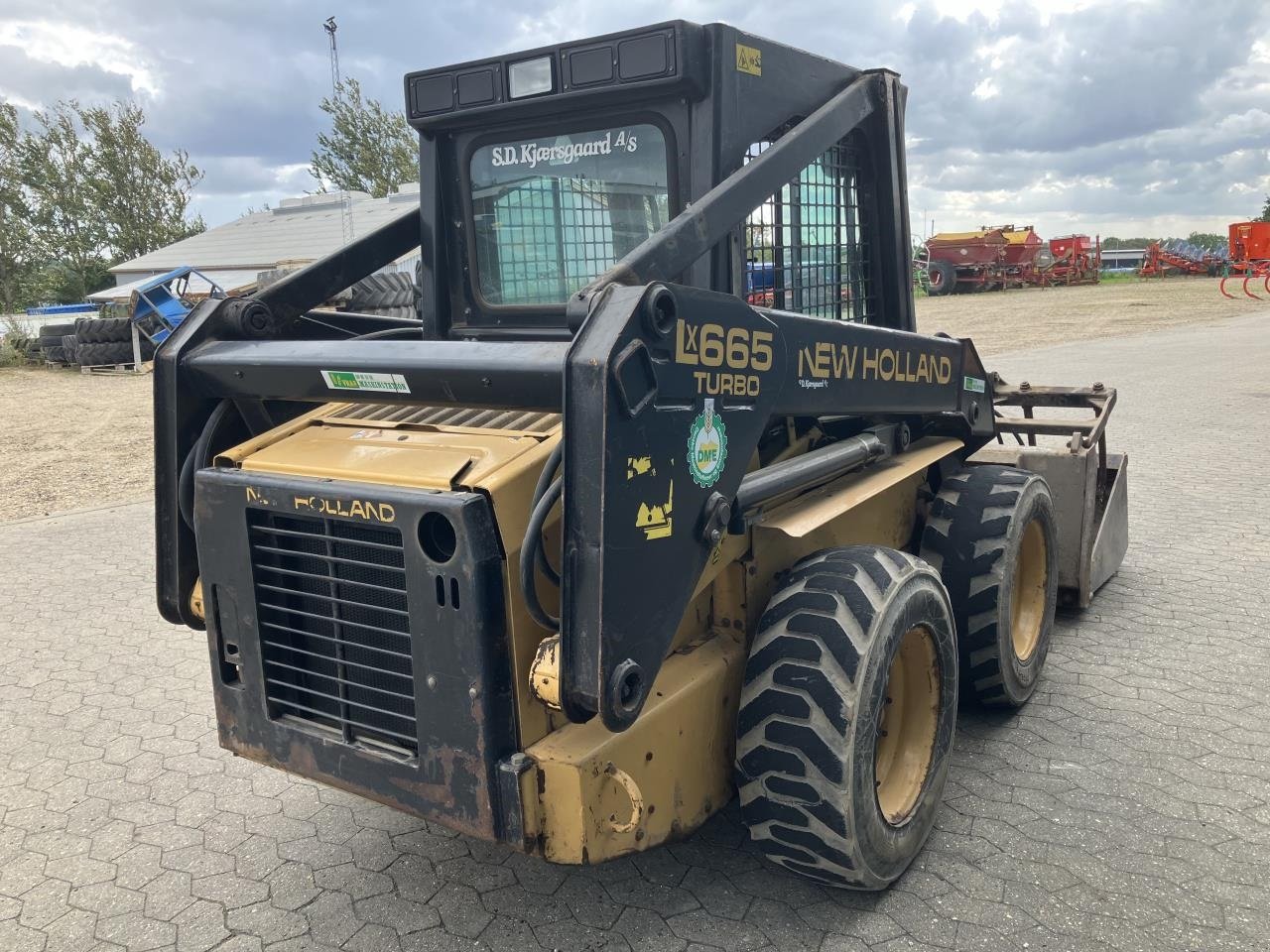 Kompaktlader typu New Holland LX665 MINILÆSSER, Gebrauchtmaschine v Farsø (Obrázek 6)