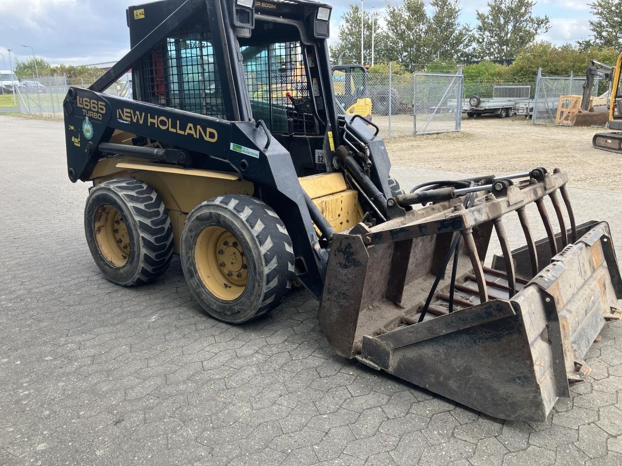 Kompaktlader tipa New Holland LX665 MINILÆSSER, Gebrauchtmaschine u Viborg (Slika 4)