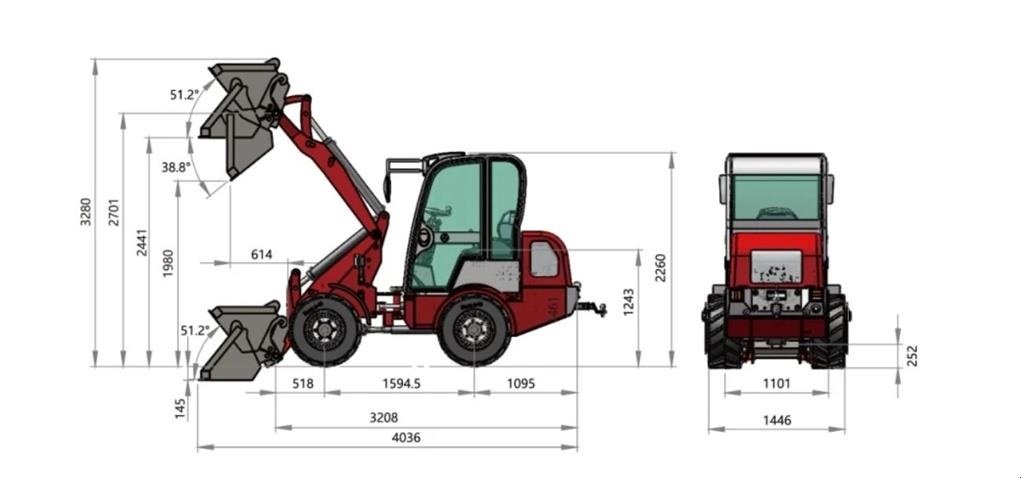 Kompaktlader typu Platz-Max 810, Gebrauchtmaschine v Holbæk (Obrázek 5)