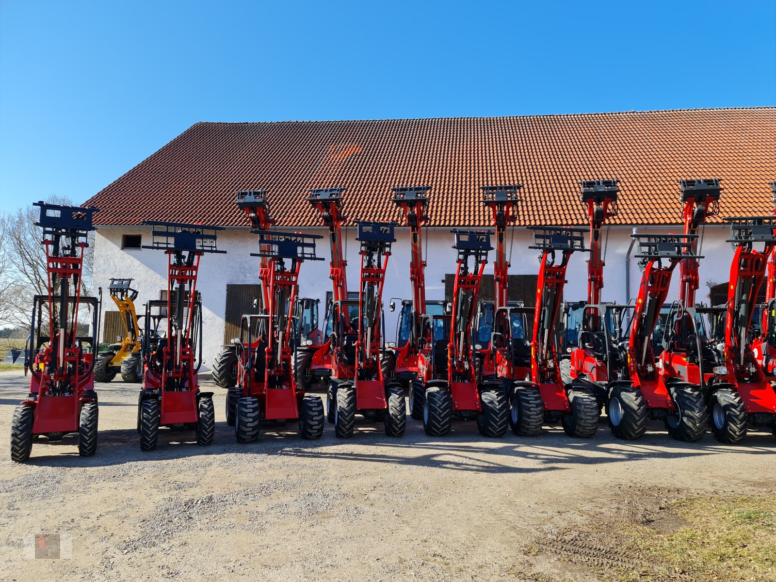 Kompaktlader van het type Schäffer 2028 - 9660T, Neumaschine in Gerolsbach (Foto 9)