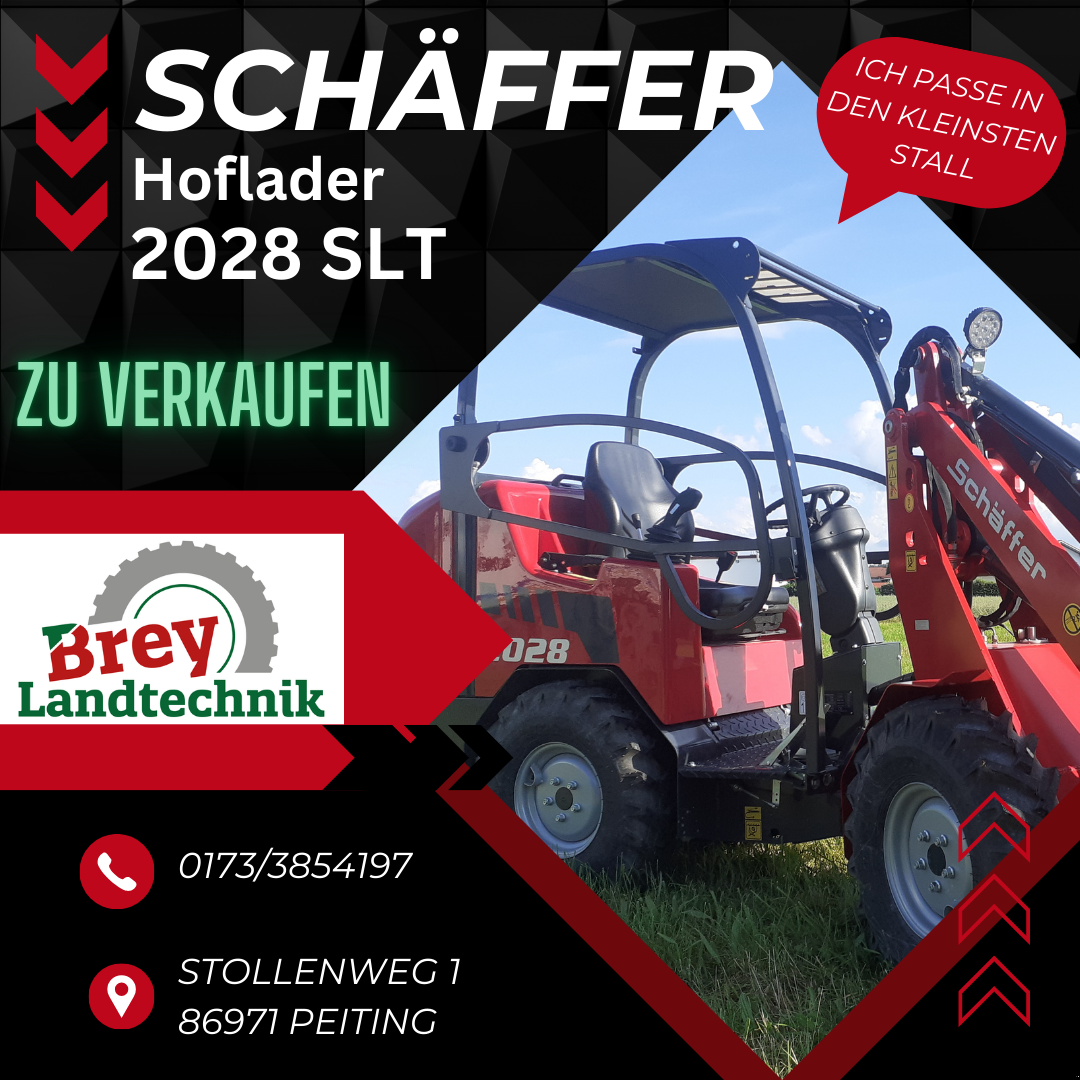 Kompaktlader del tipo Schäffer 2028 SLT, Neumaschine In Peiting (Immagine 1)