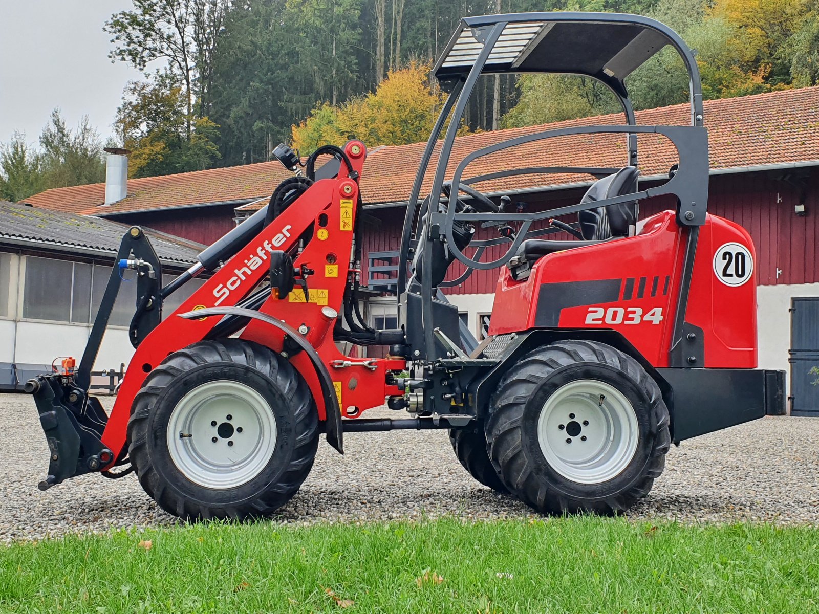 Kompaktlader van het type Schäffer 2034, Gebrauchtmaschine in Oberornau (Foto 1)