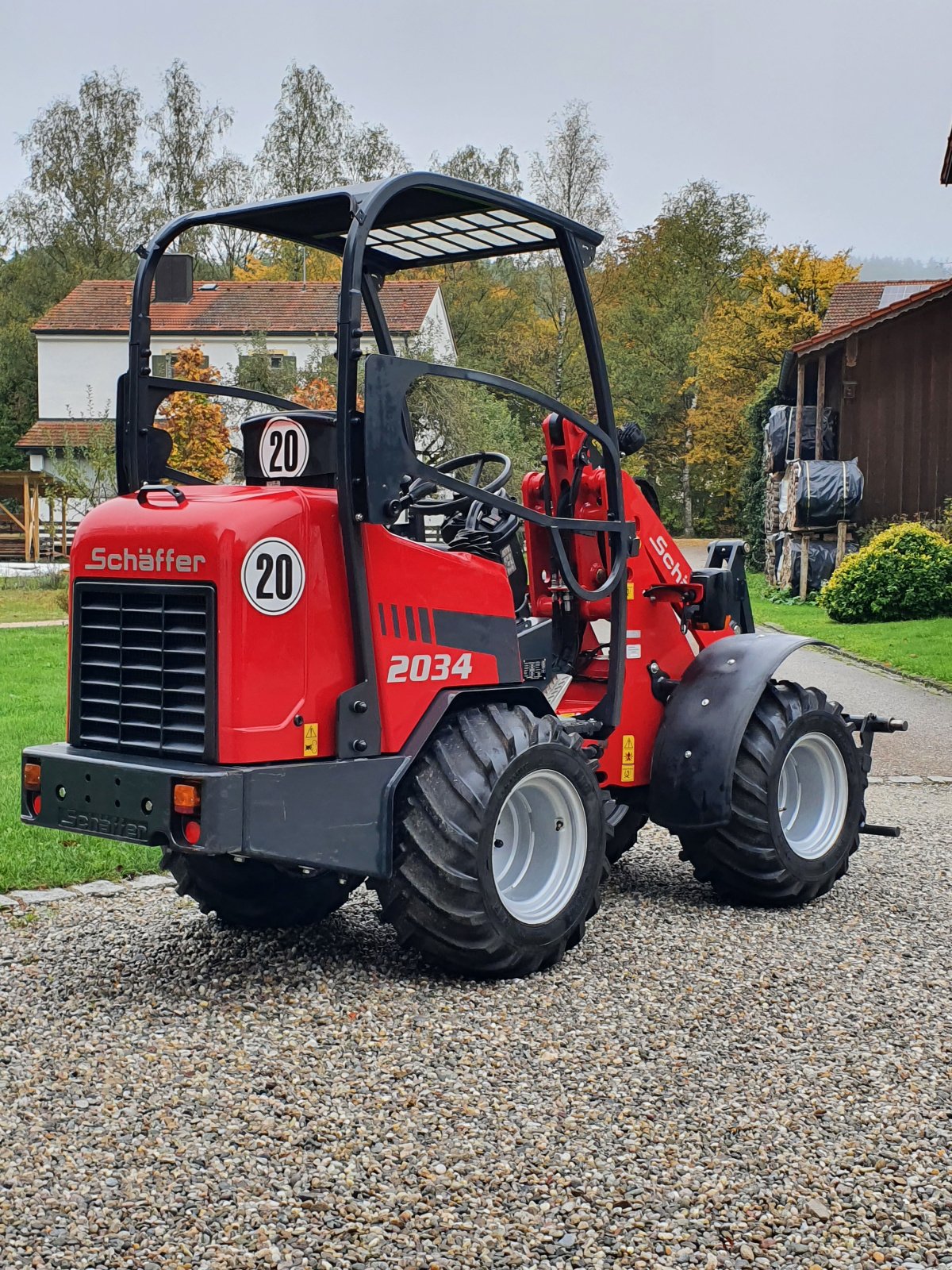 Kompaktlader van het type Schäffer 2034, Gebrauchtmaschine in Oberornau (Foto 2)