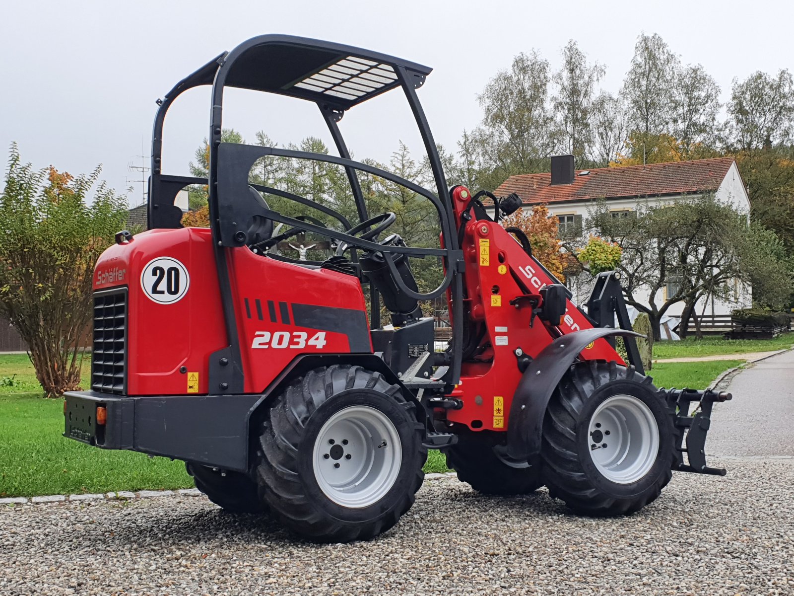 Kompaktlader des Typs Schäffer 2034, Gebrauchtmaschine in Oberornau (Bild 3)